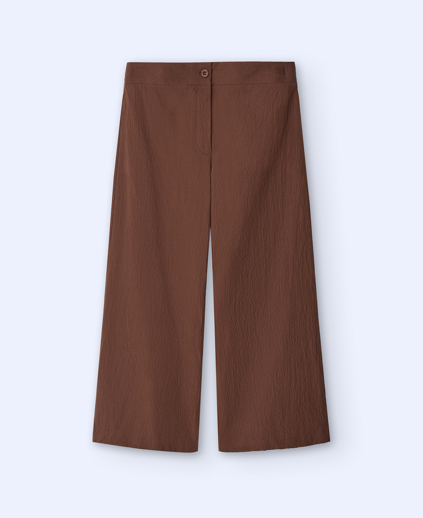 Pantalón en seersucker de algodón image number 4