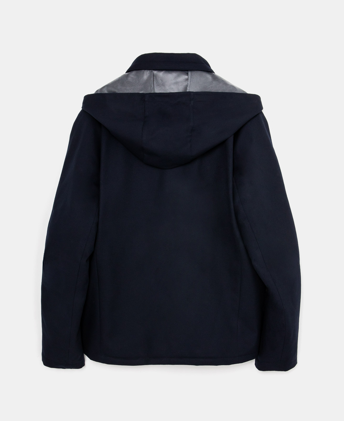 Padded parka with concealed hood image number 5