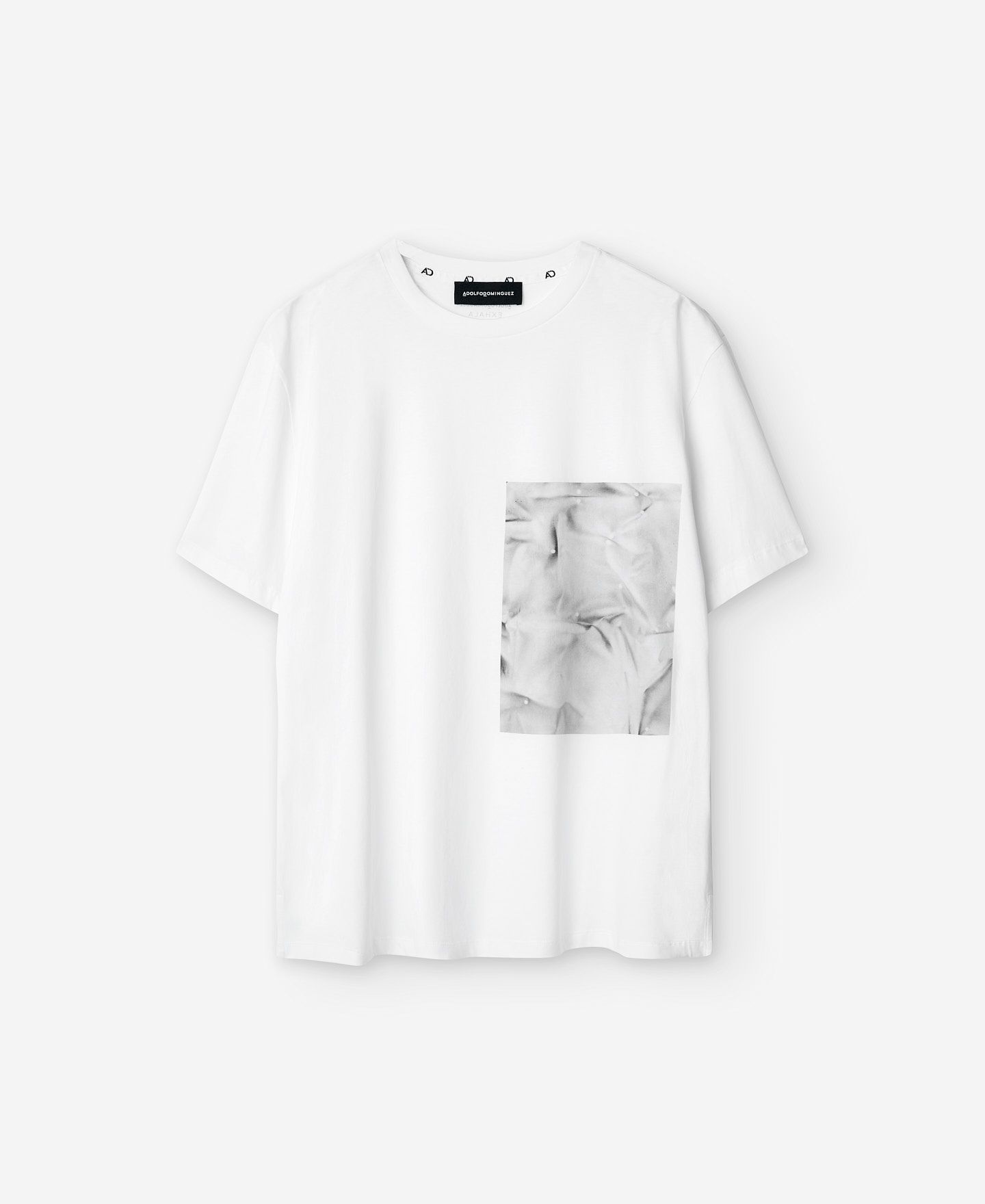 Camiseta en algodón blanco para hombre image number 4