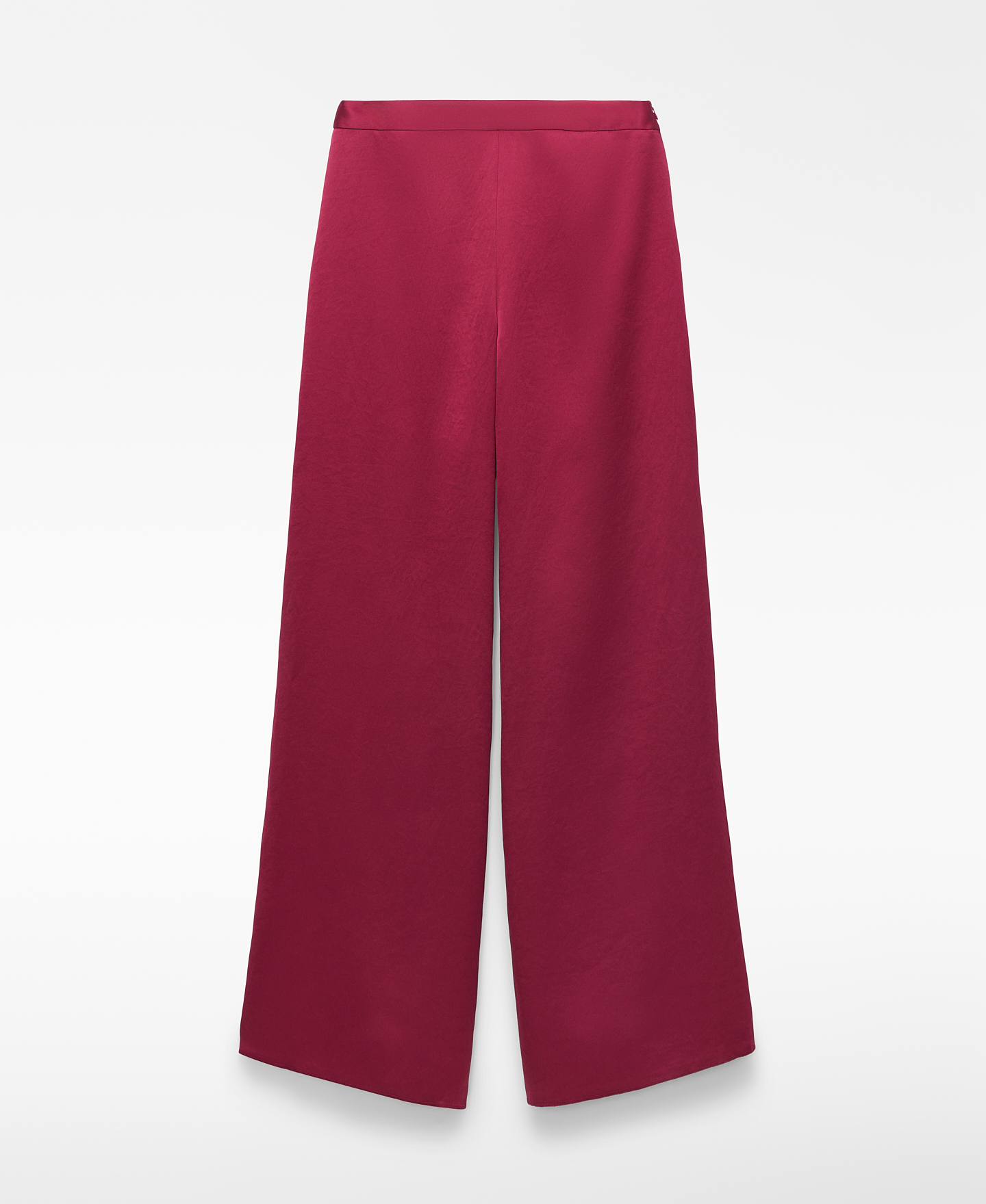 Satin palazzo trousers image number 6