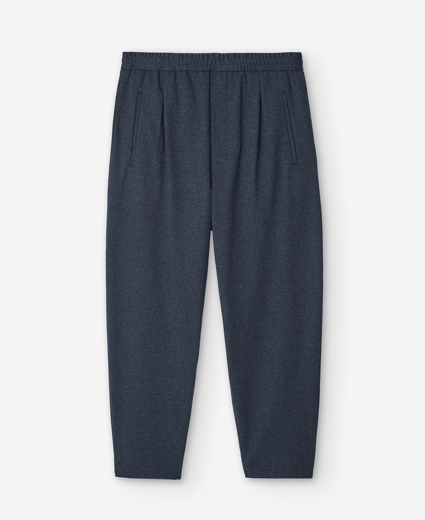 Elasticated waist tailored trousers image number 4