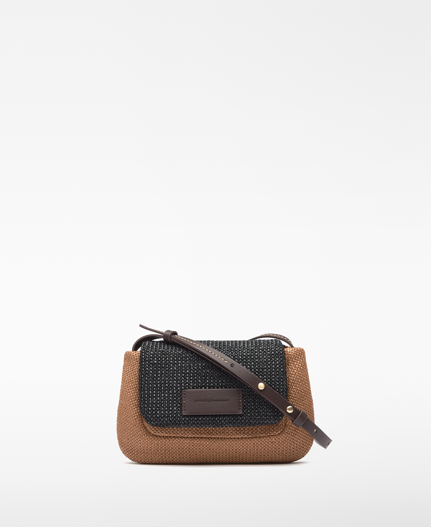 Dorna raffia-textured mini bag woman image number 0