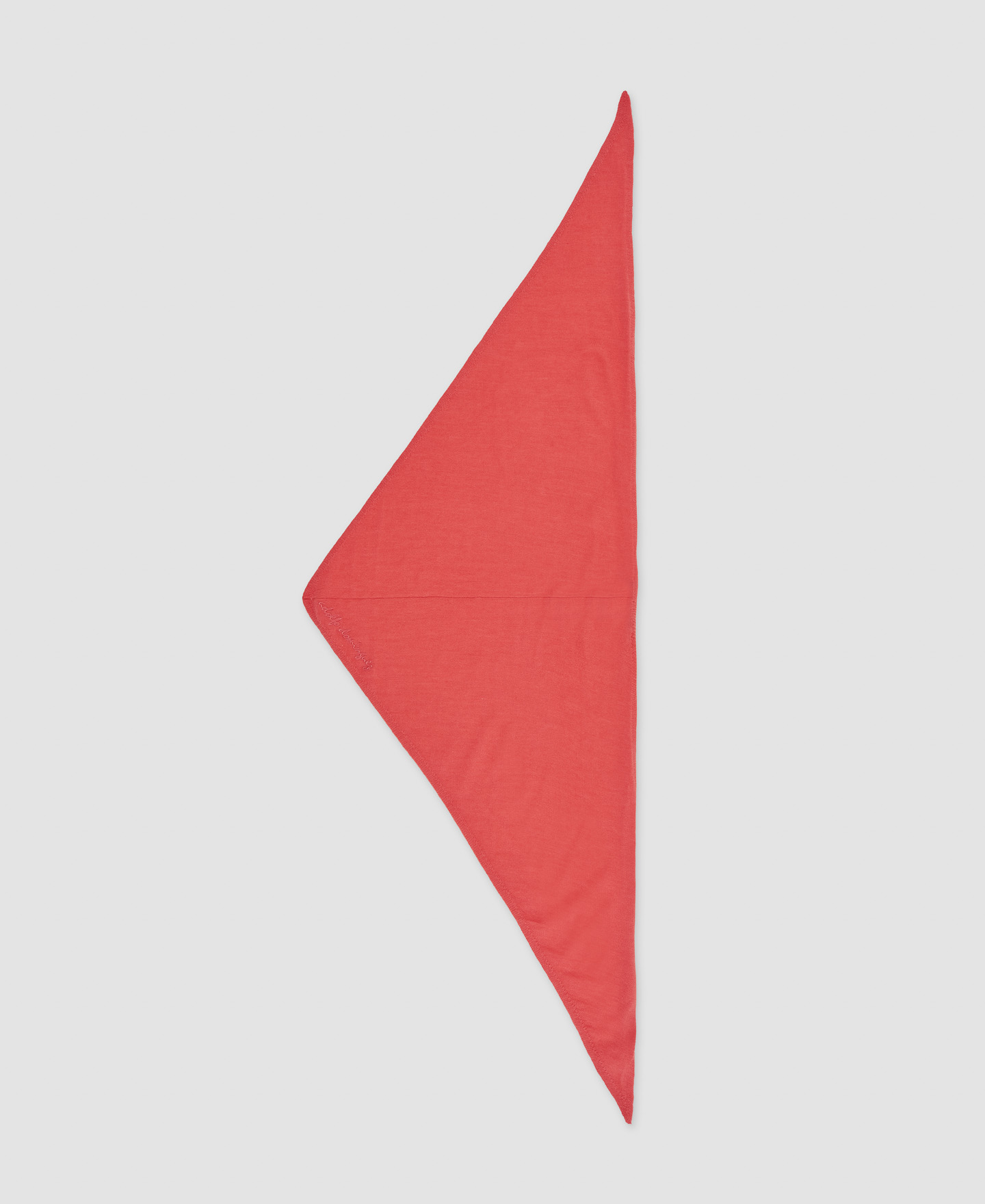 Merino wool triangular bandana image number 0