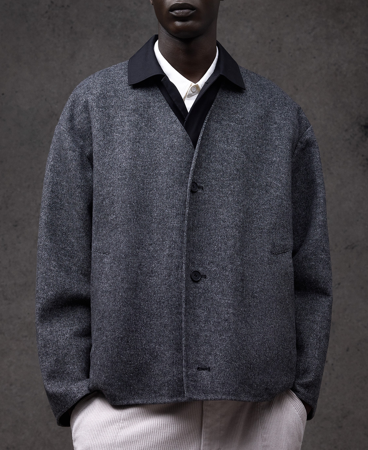 Double-layer jacket man image number 0
