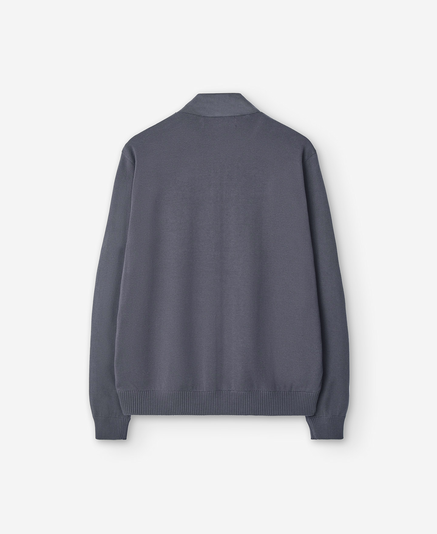 Suede and cotton cardigan for men image number 5