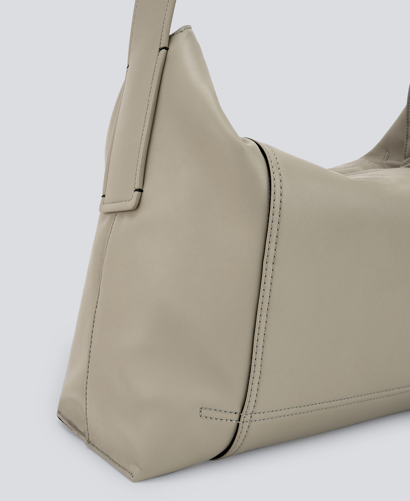 Leather-non-leather Maxi hobo image number 2