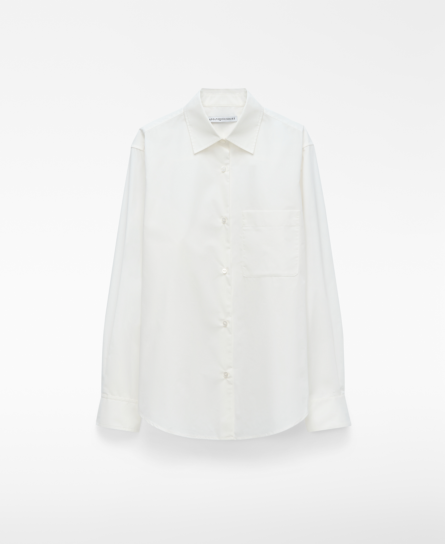 Cotton spread collar shirt woman image number 6
