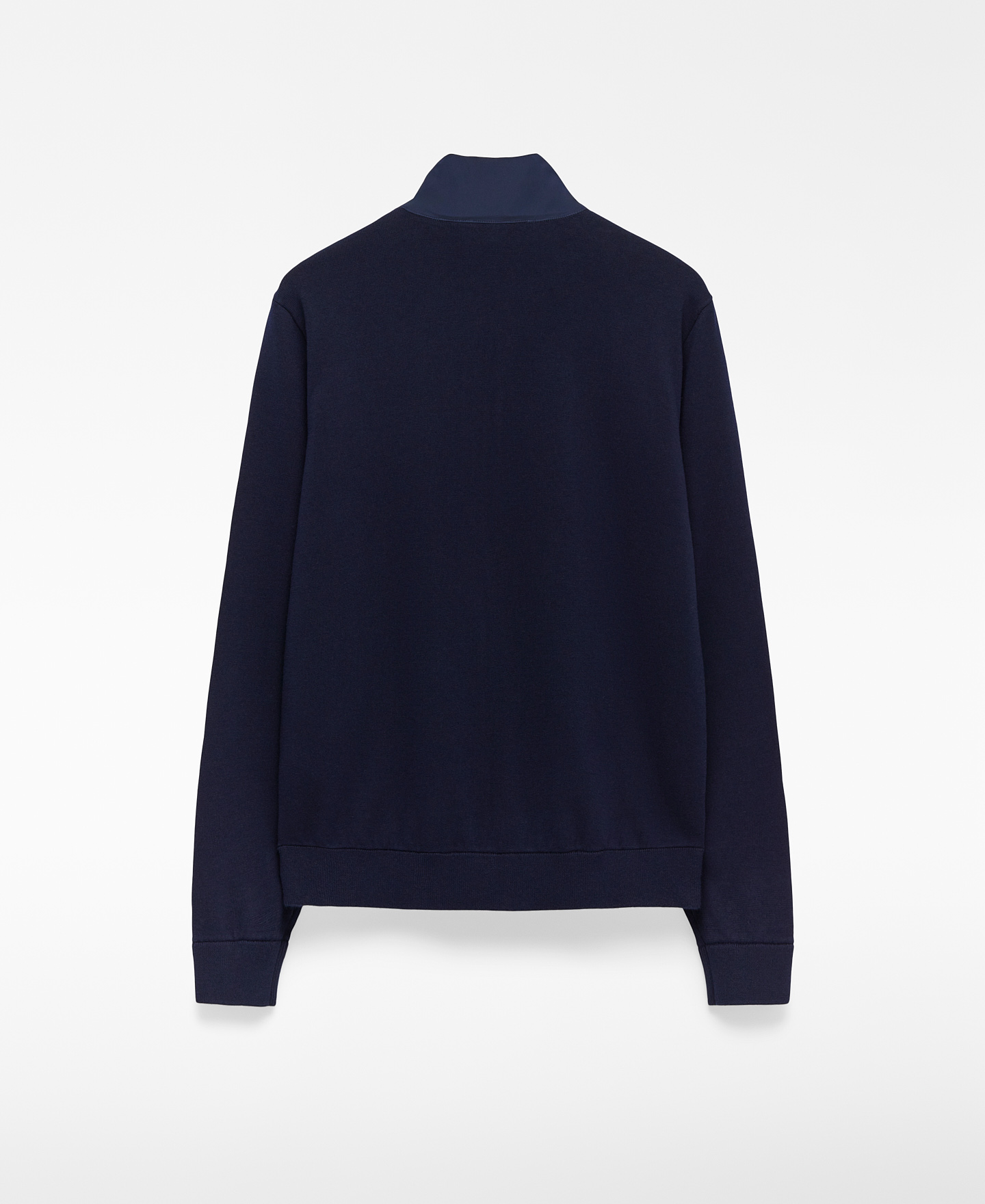 Knit and nylon cardigan man image number 5