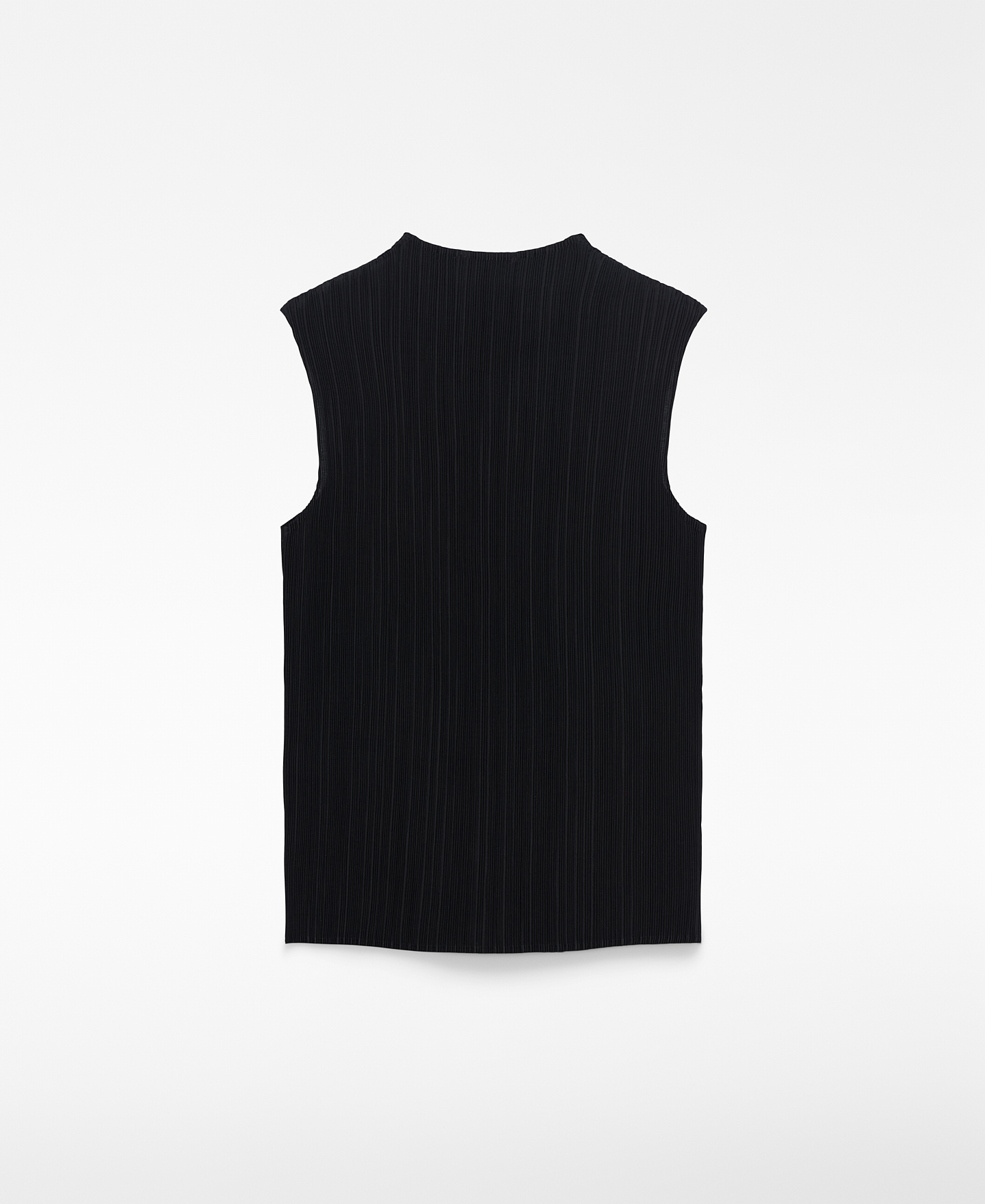 Perkins collar crinkle top image number 3