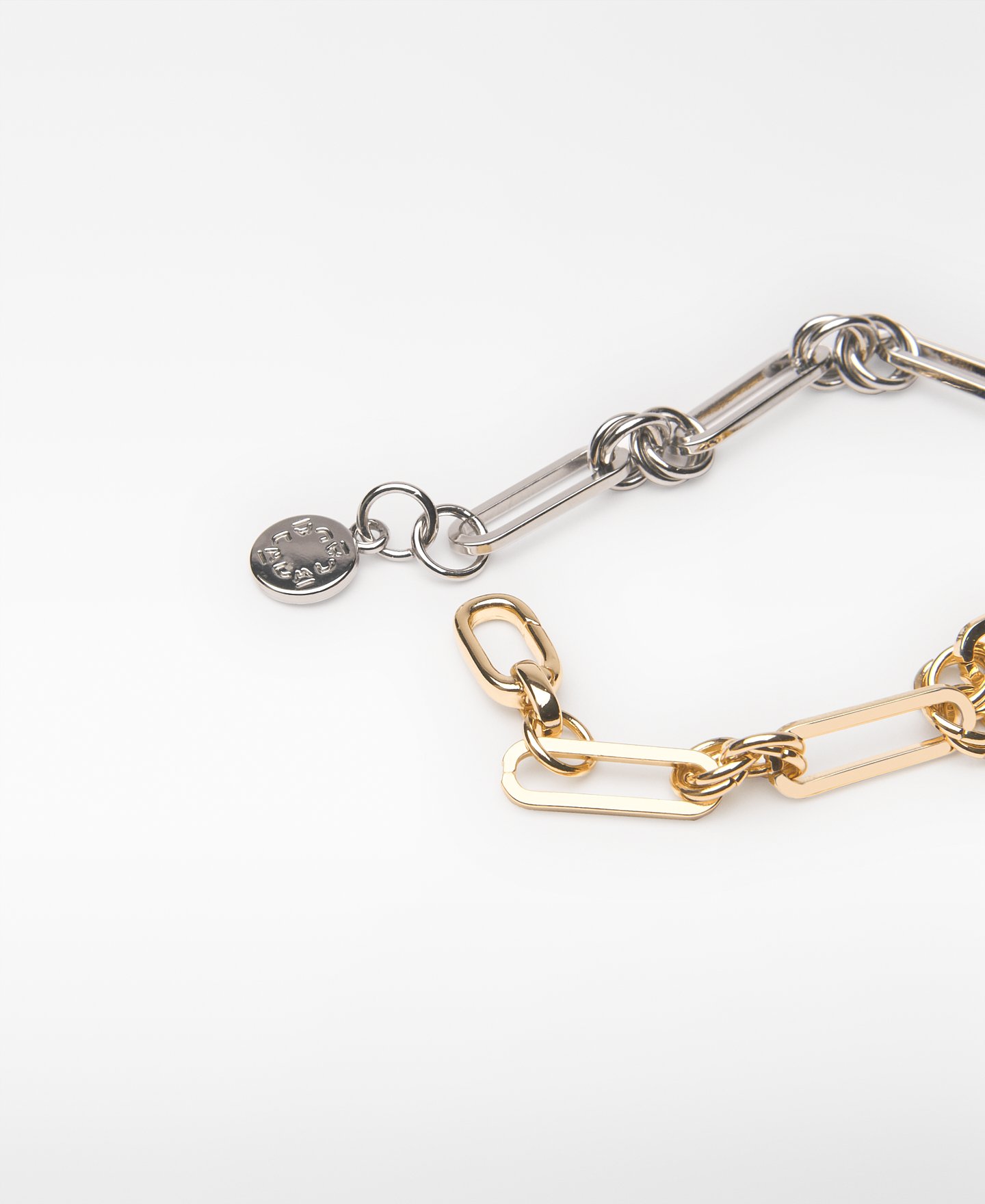 Pulsera eslabones metálicos mujer image number 2
