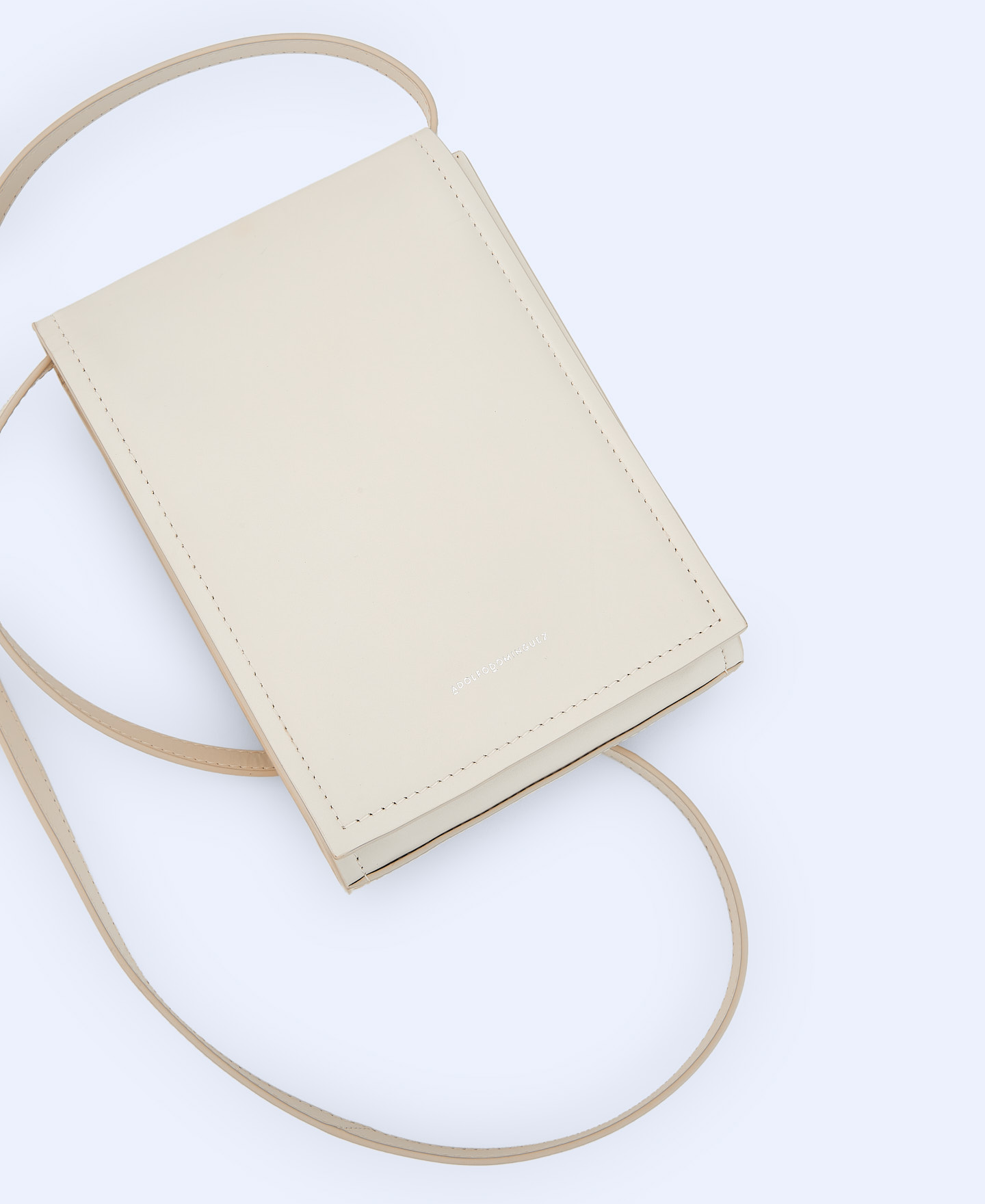 Flap closure leather mini bag image number 2