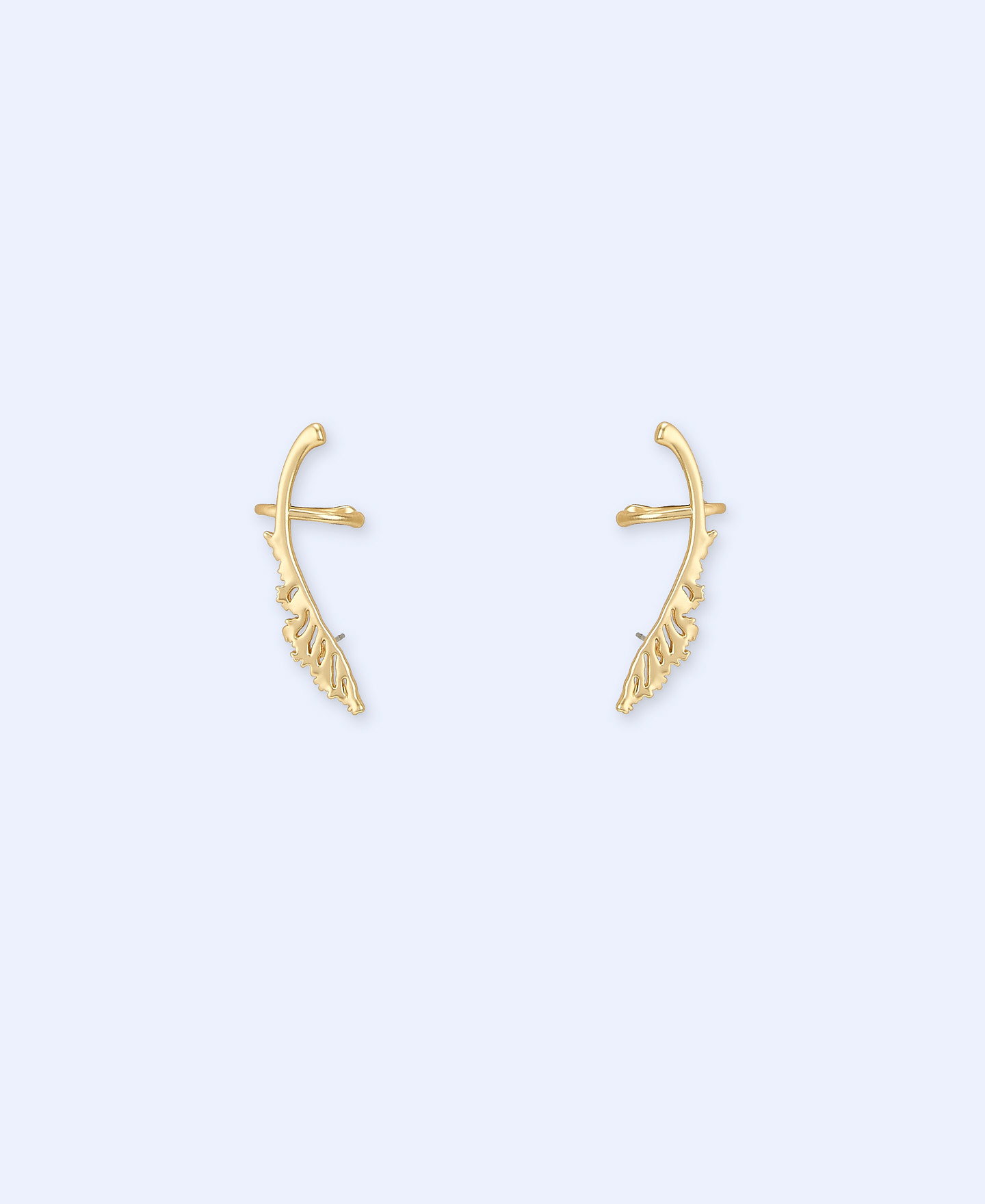Ear cuff motivo Berza en latón image number 0