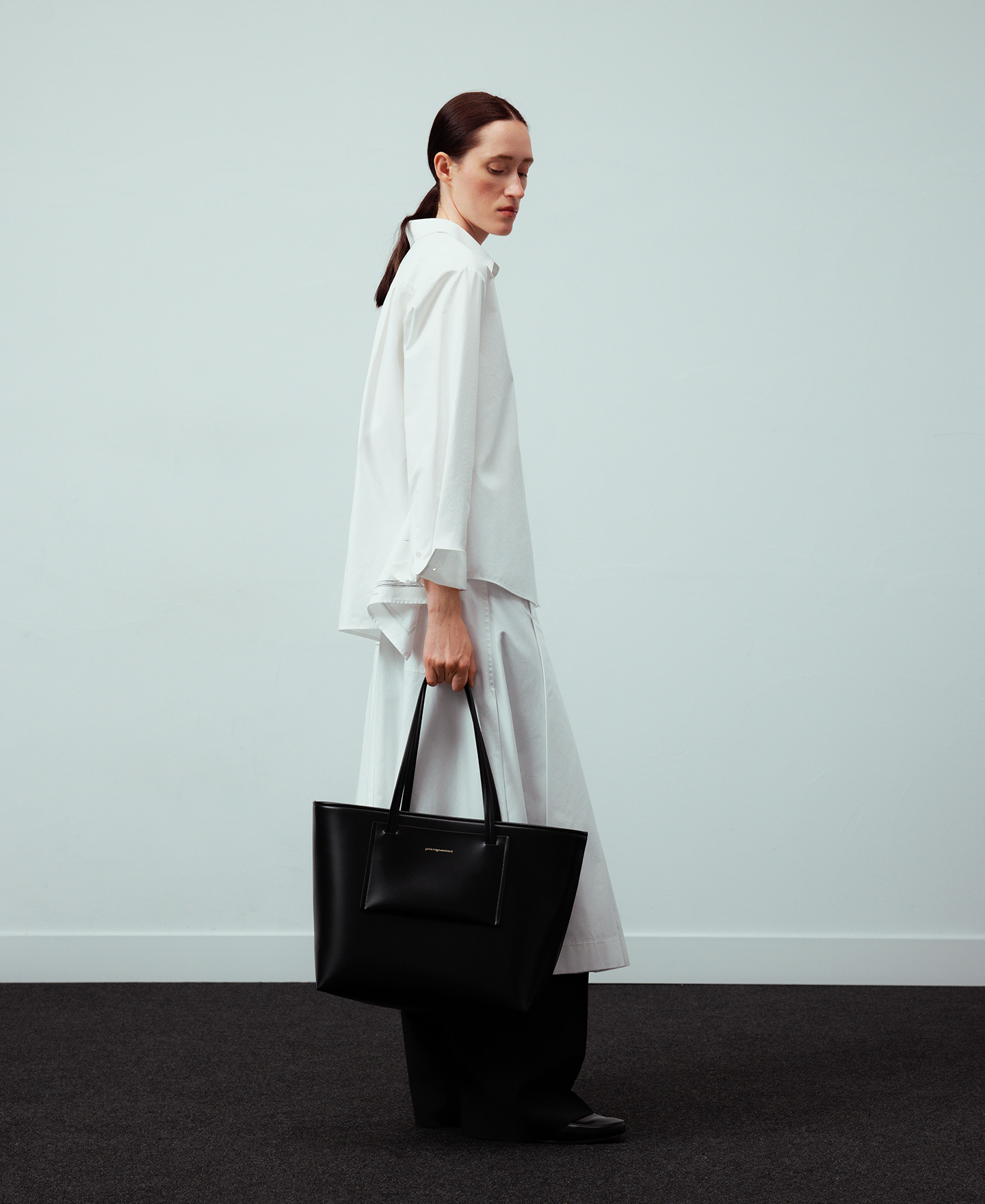 Leather-Non-Leather shopper bag woman image number 4