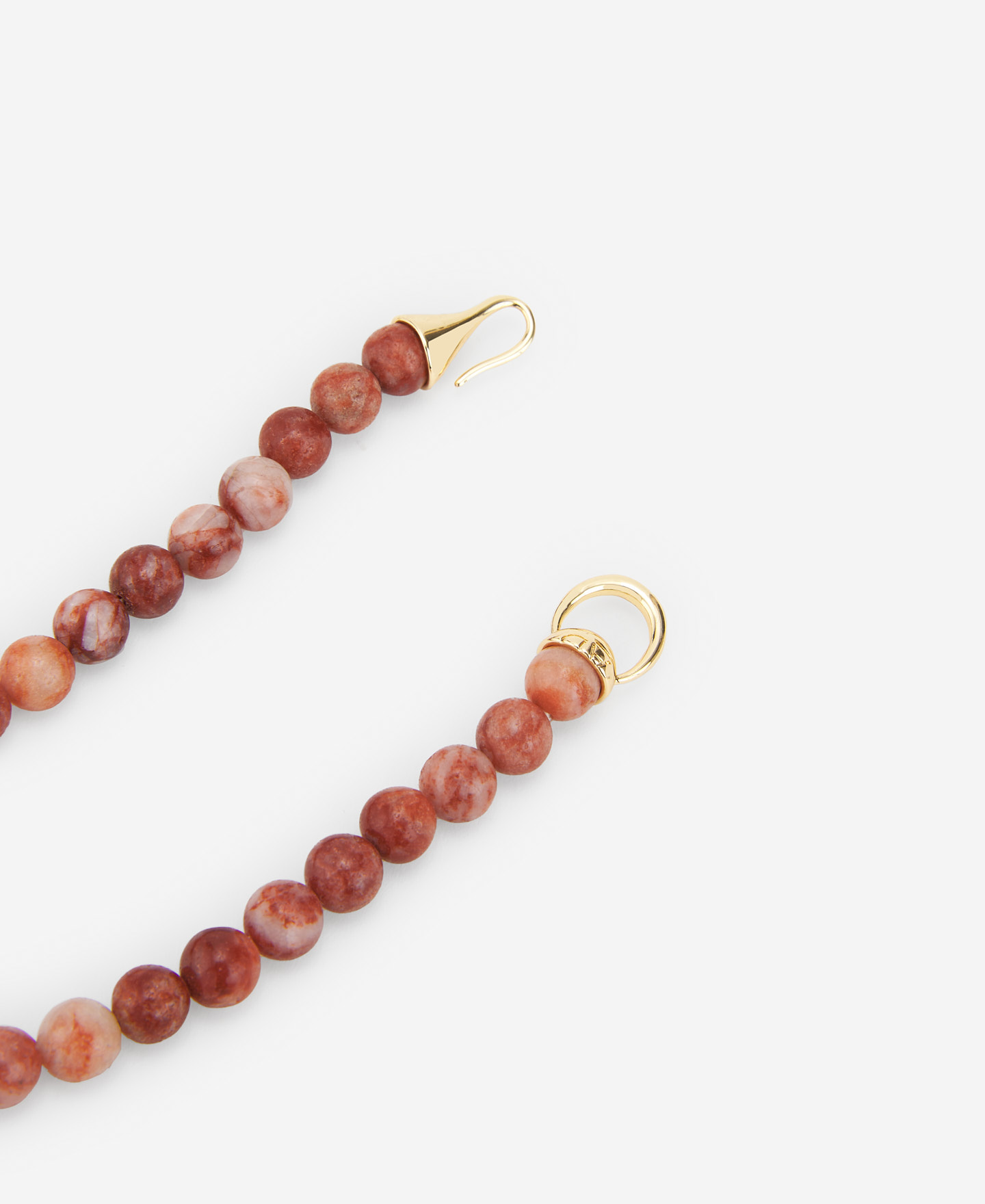 Natural stone beads necklace image number 2