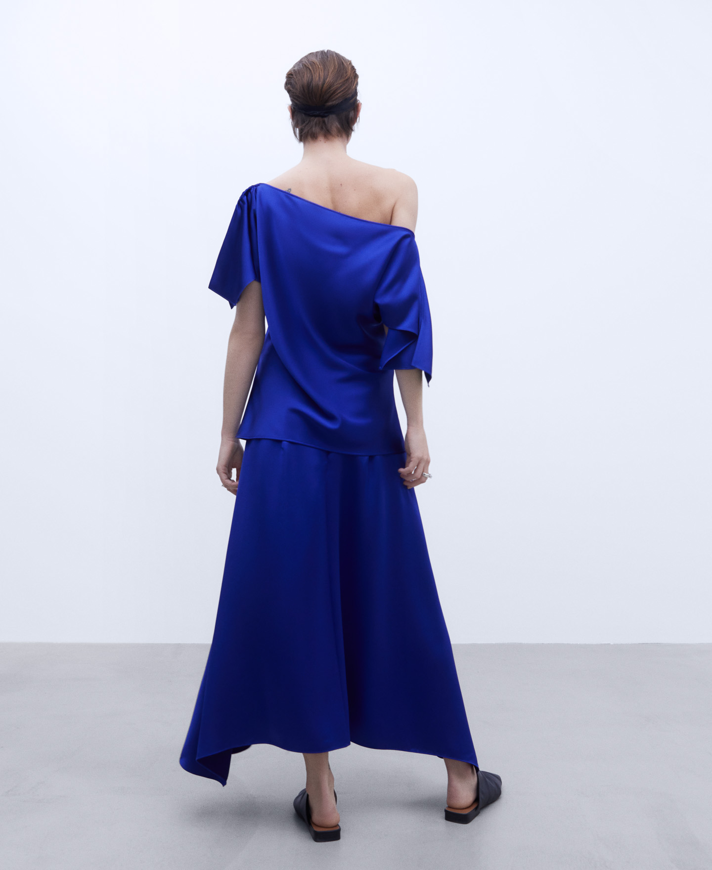 Draped blouse image number 2