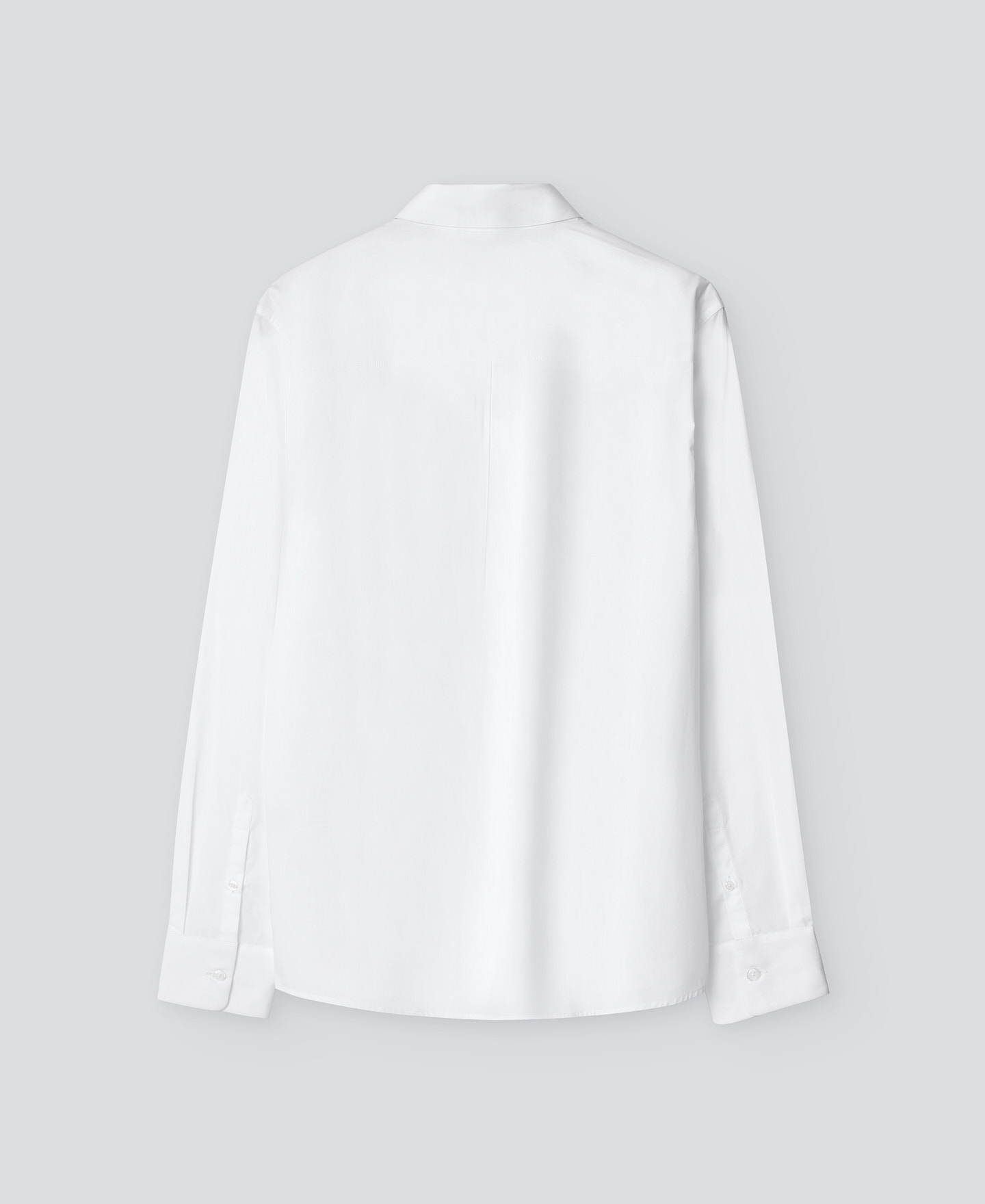 Slim fit cotton shirt man image number 5