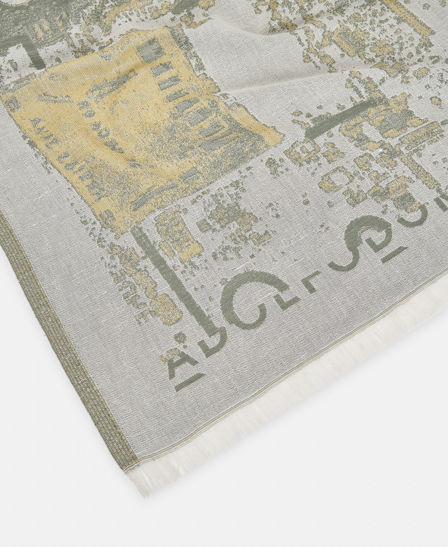 Responsible cotton jacquard shawl image number 2