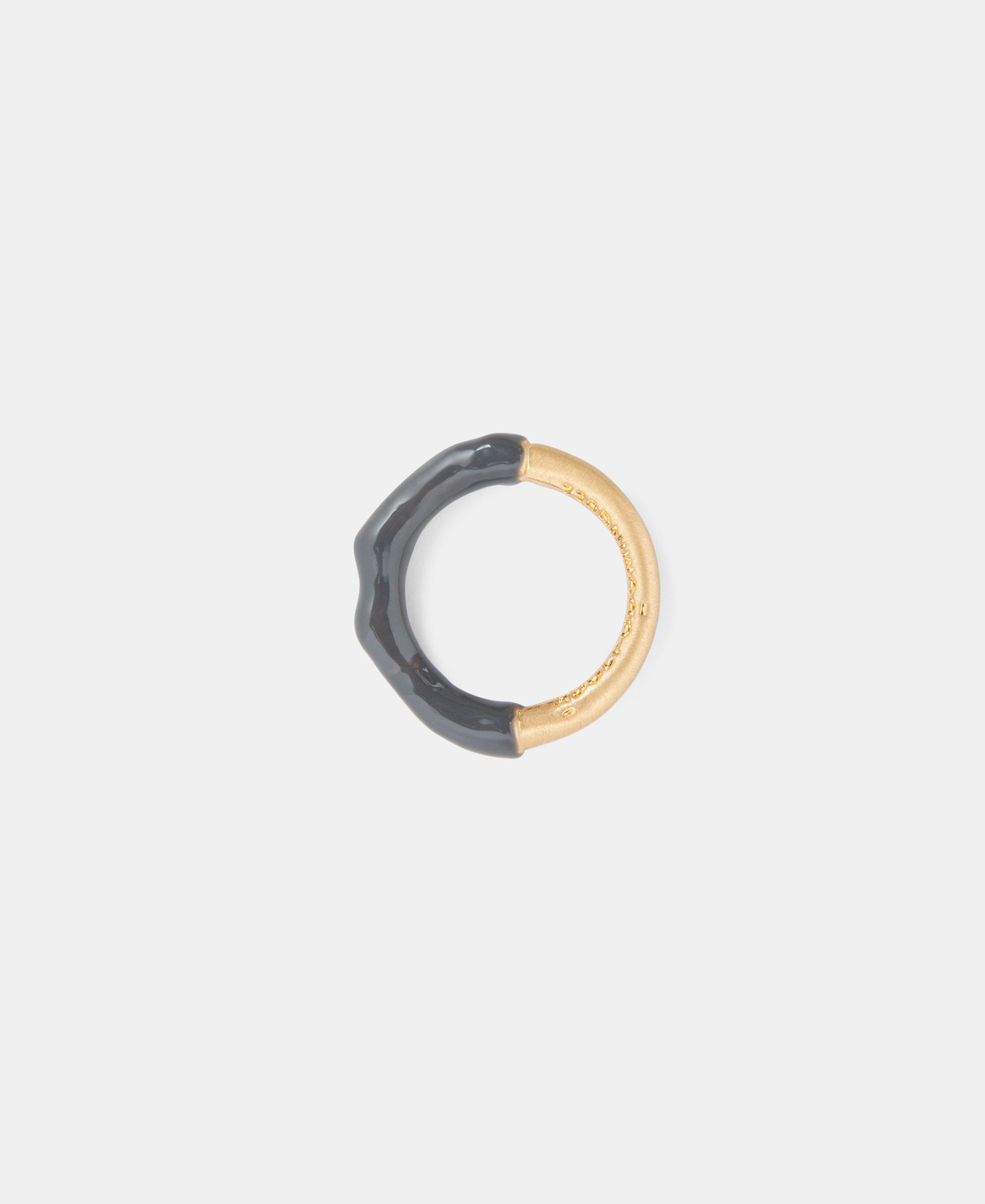 Circular resin and zinc ring image number 0
