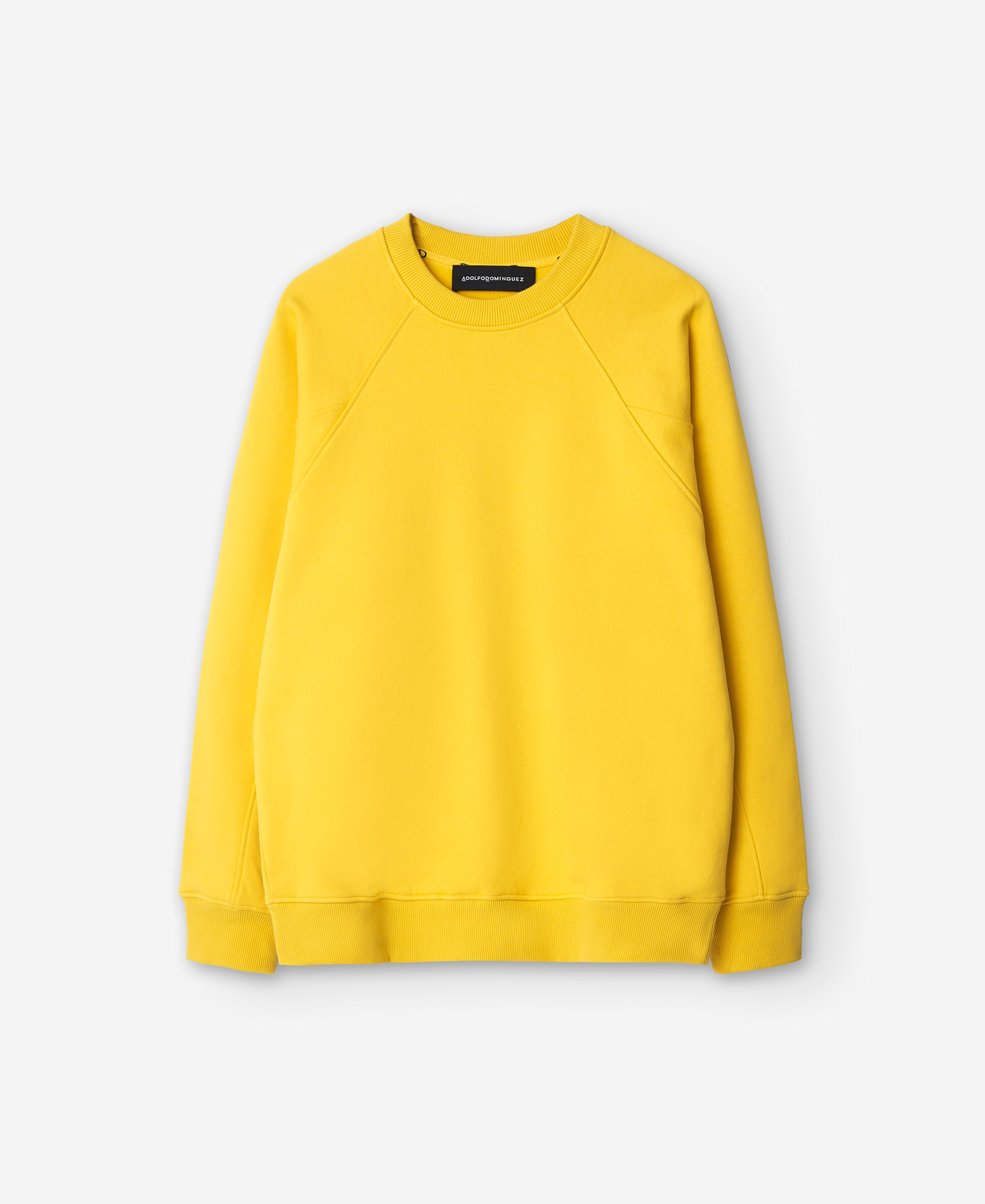 Yellow cotton sweatshirt image number 6