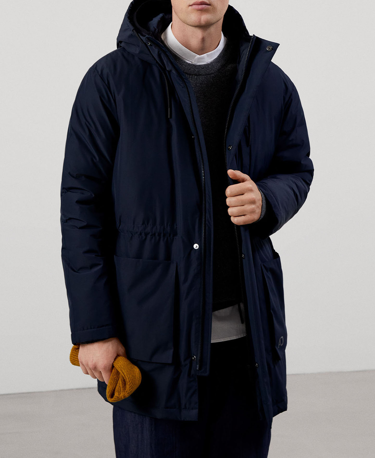 Double hooded parka image number 5