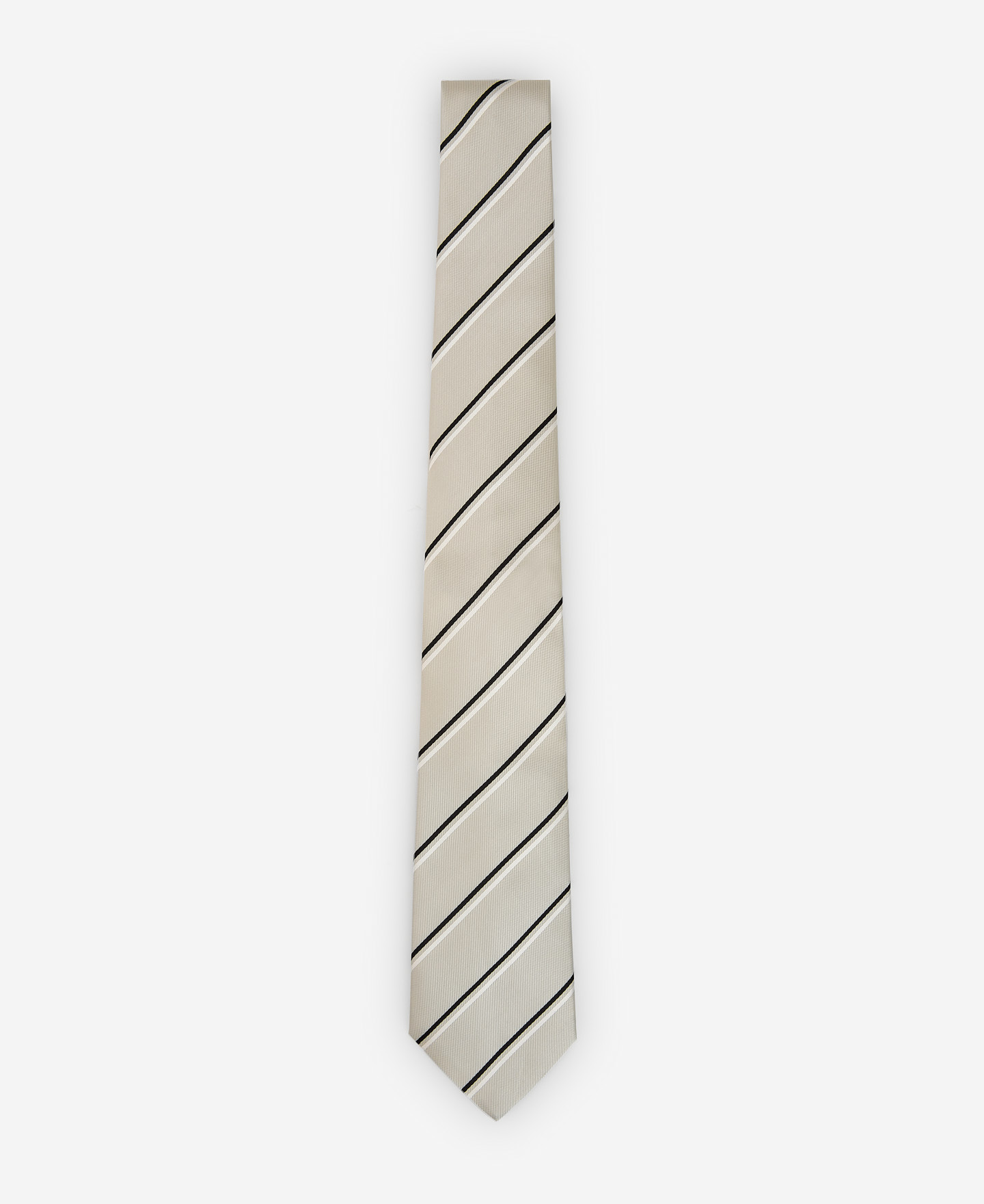 Corbata rayas tricoleres seda image number 0