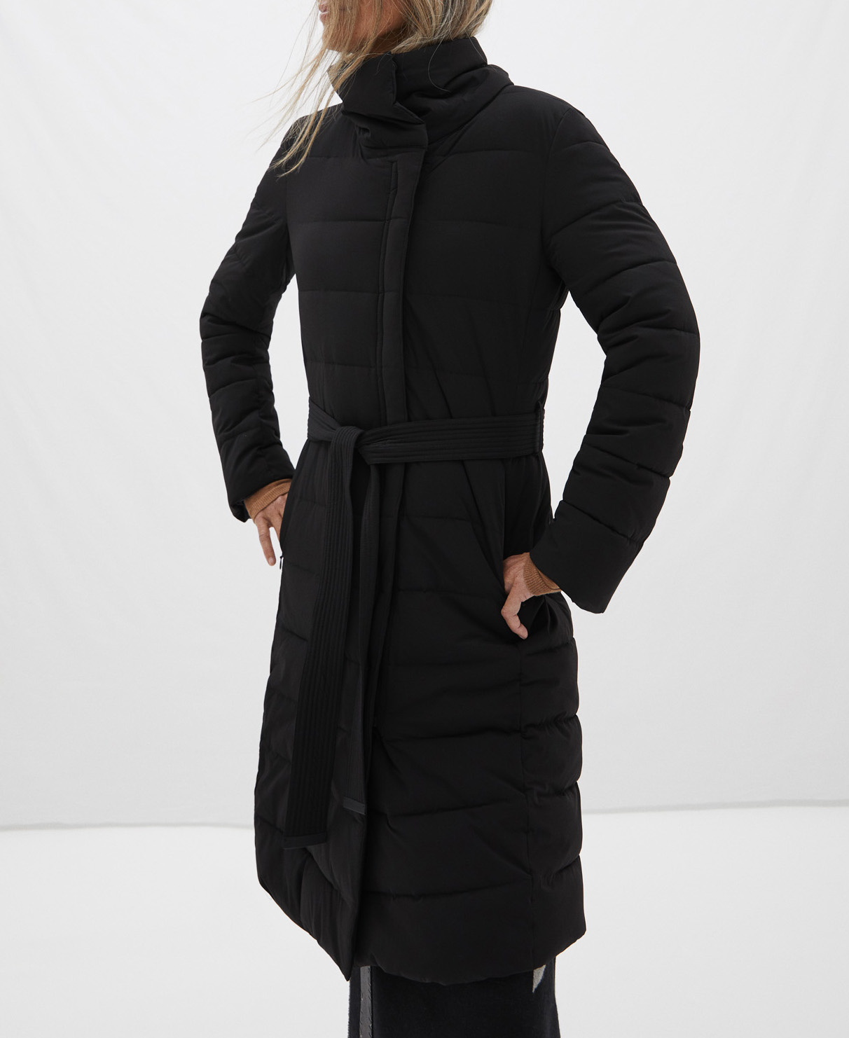 Nylon padded jacket image number 0