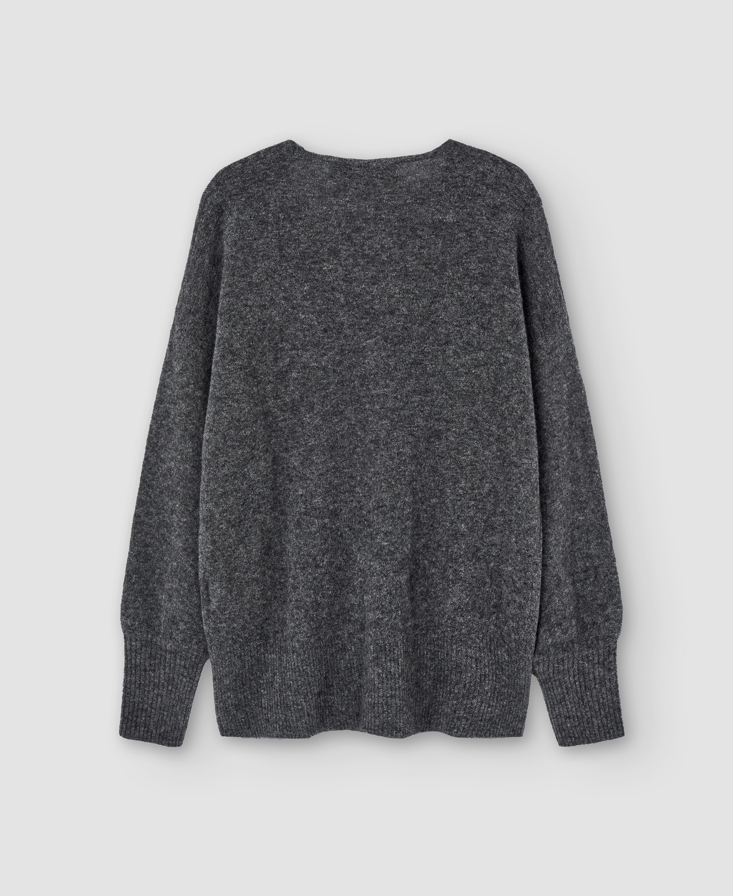 Jersey cuello pico en mohair image number 5