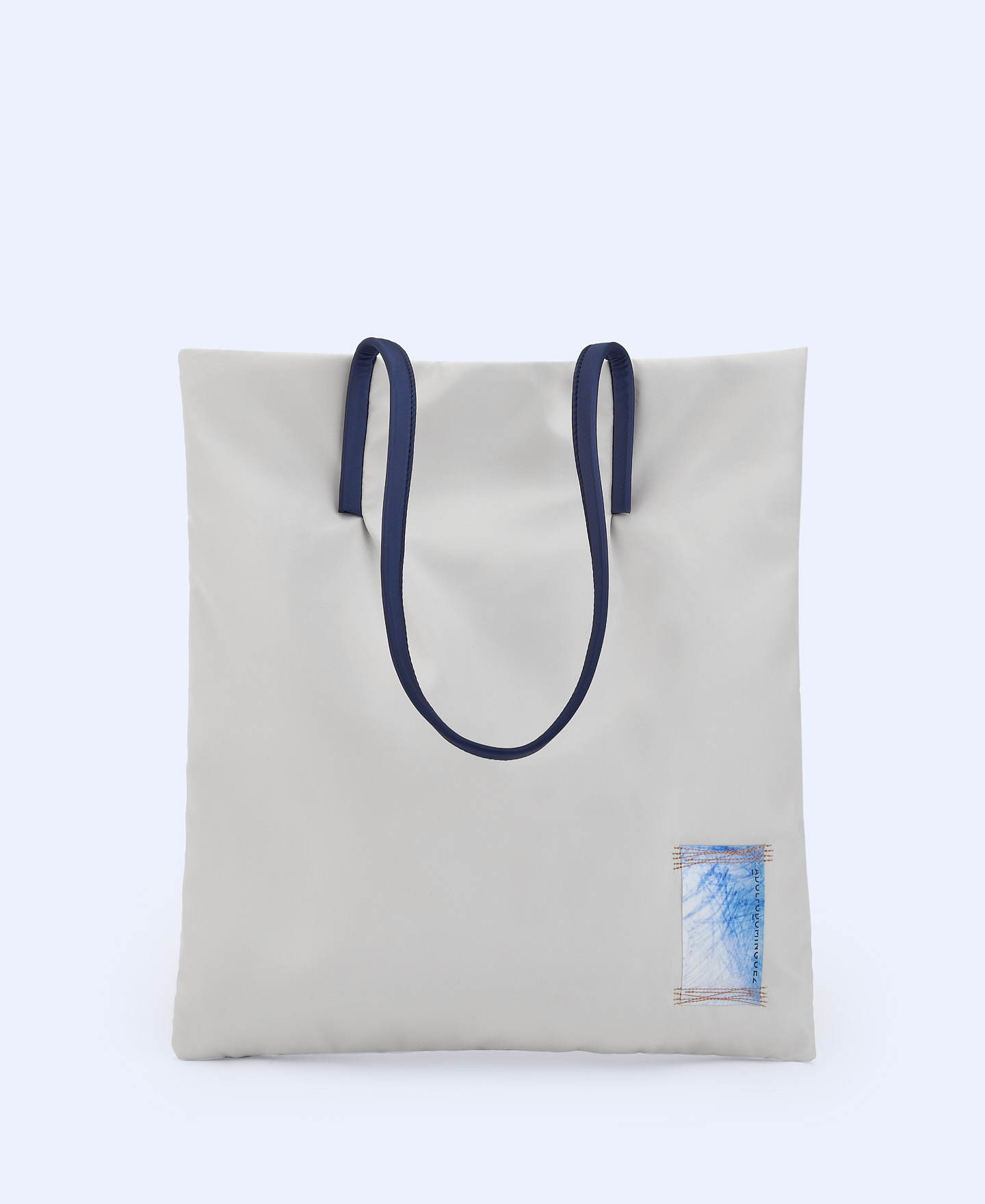 Padded fabric shopper bag image number 0