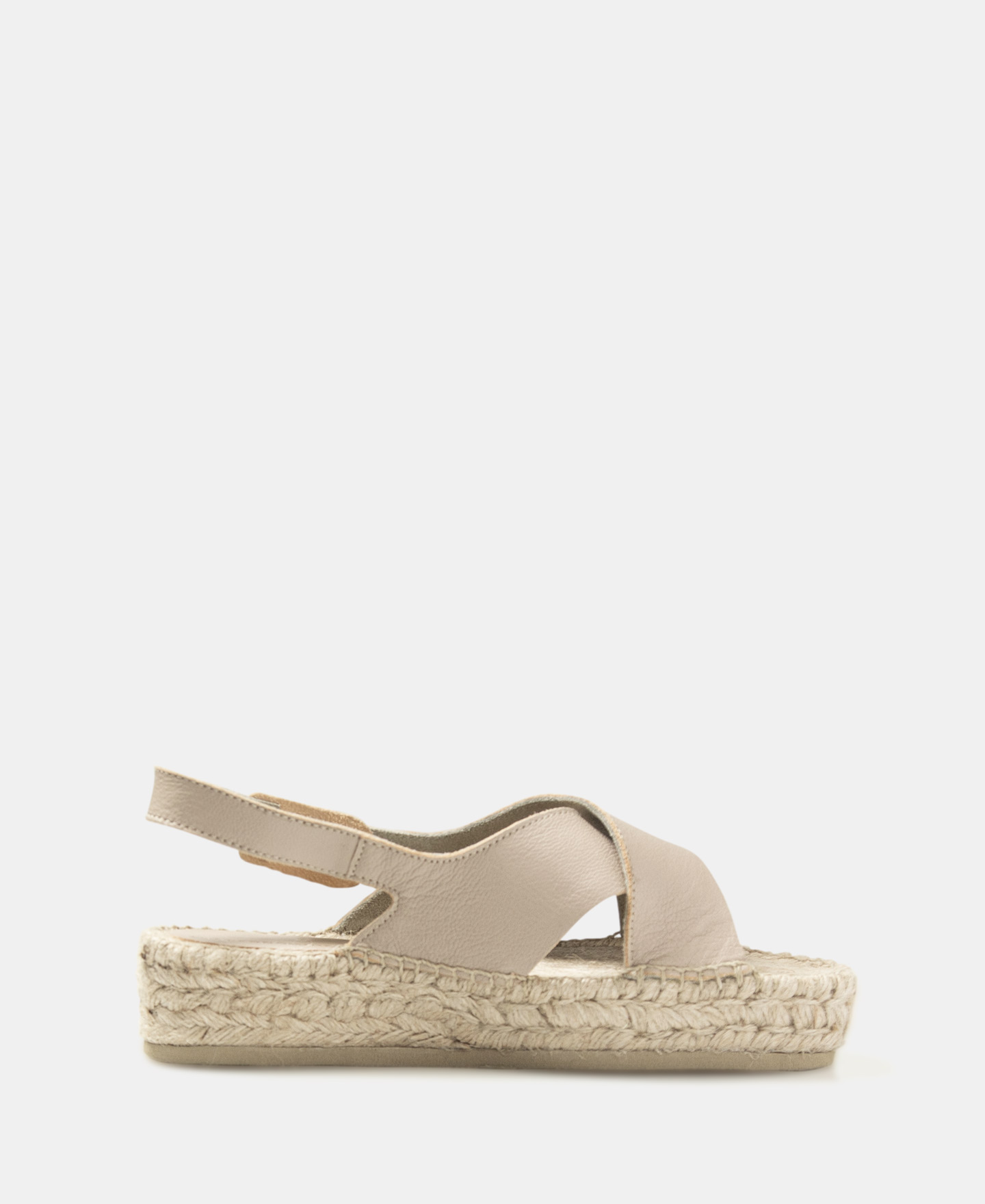 Crossed vamp double jute espadrilles image number 0