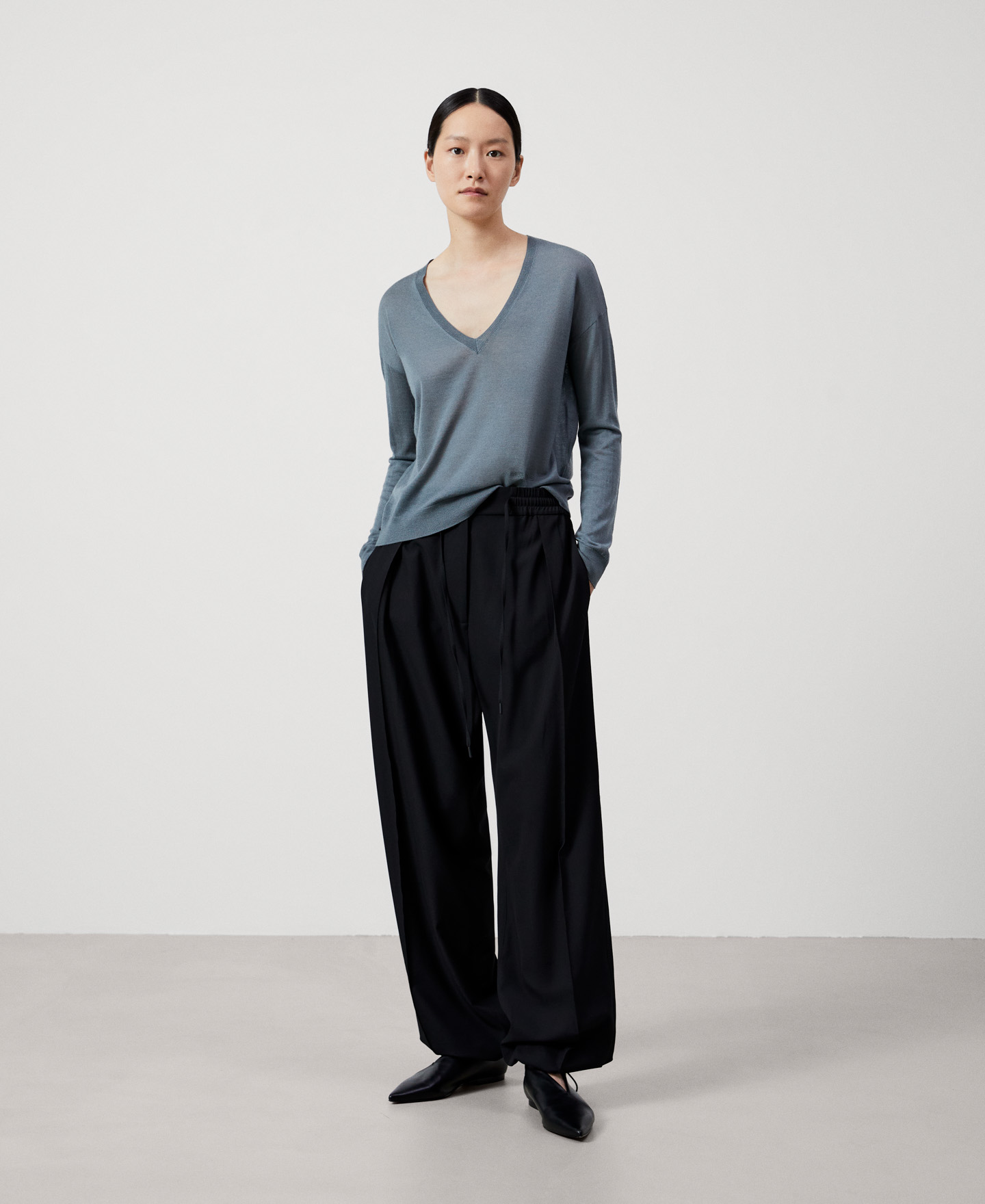 Merino wool sweater image number 1