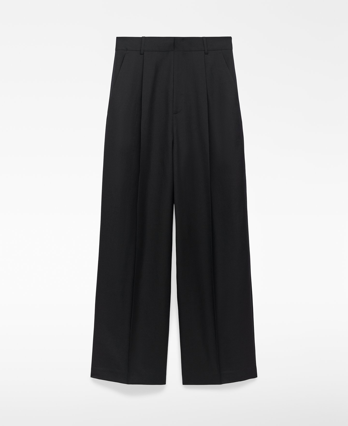 Wide-leg tailored trousers woman image number 0