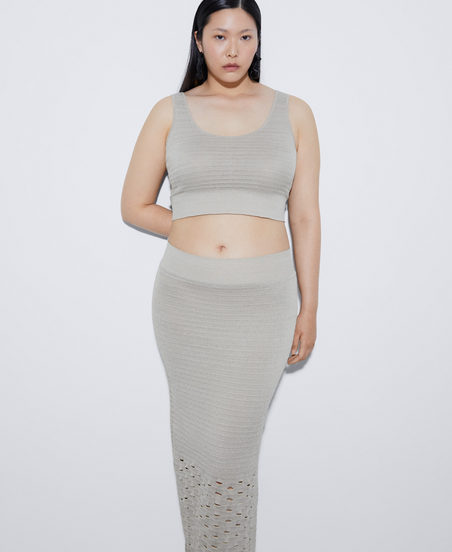 Linen double-fronted top image number 0