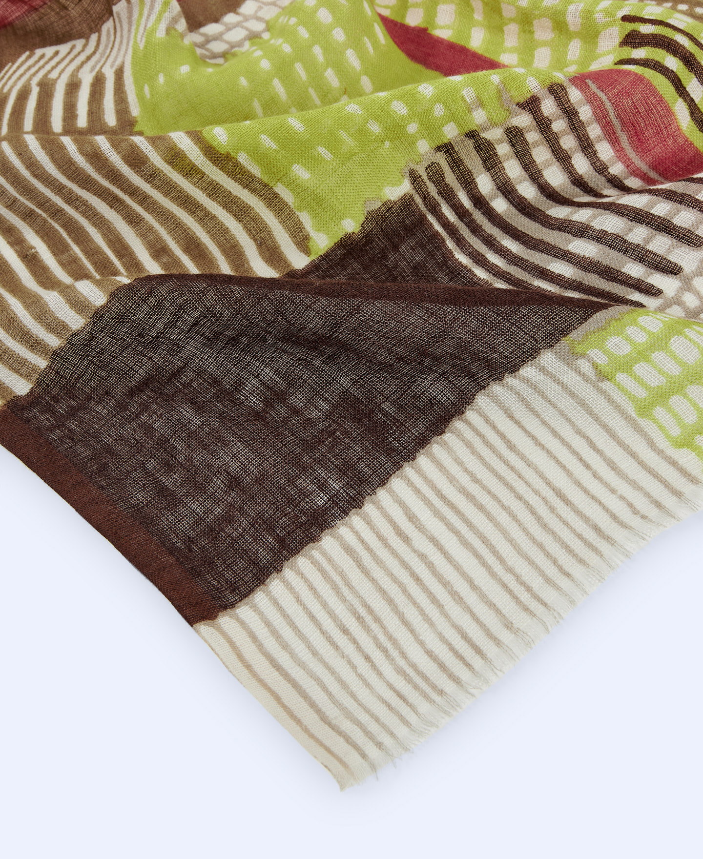 Geometric printed shawl image number 2