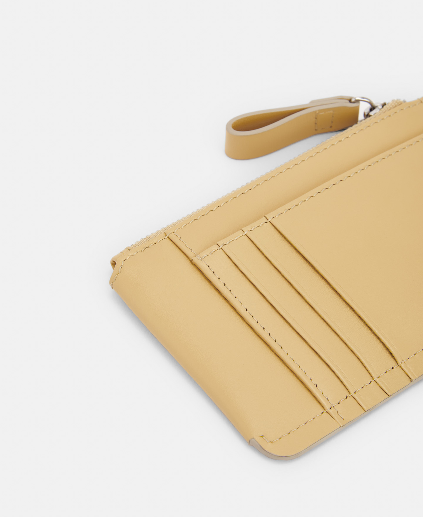 Vachetta leather small card holder image number 1