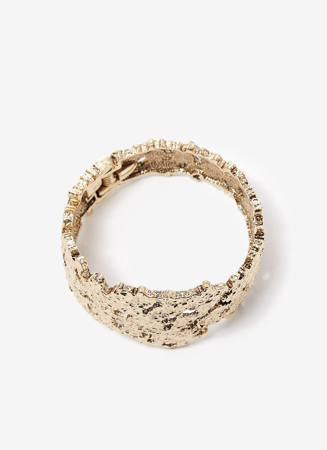 Pulsera rígida con forma orgánica image number 3