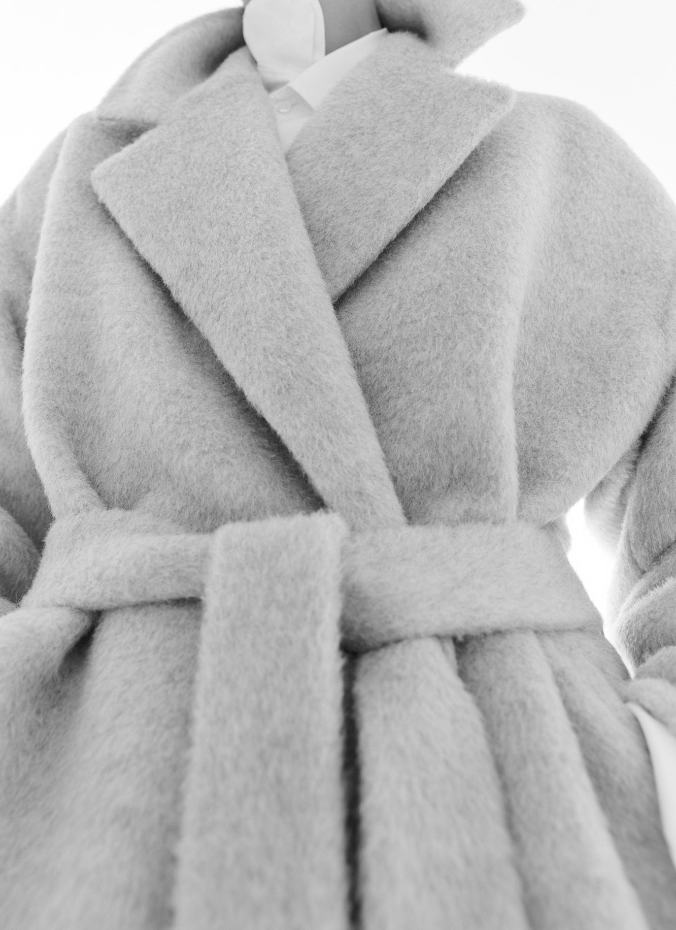 Abrigo sastre de alpaca y merino image number 5