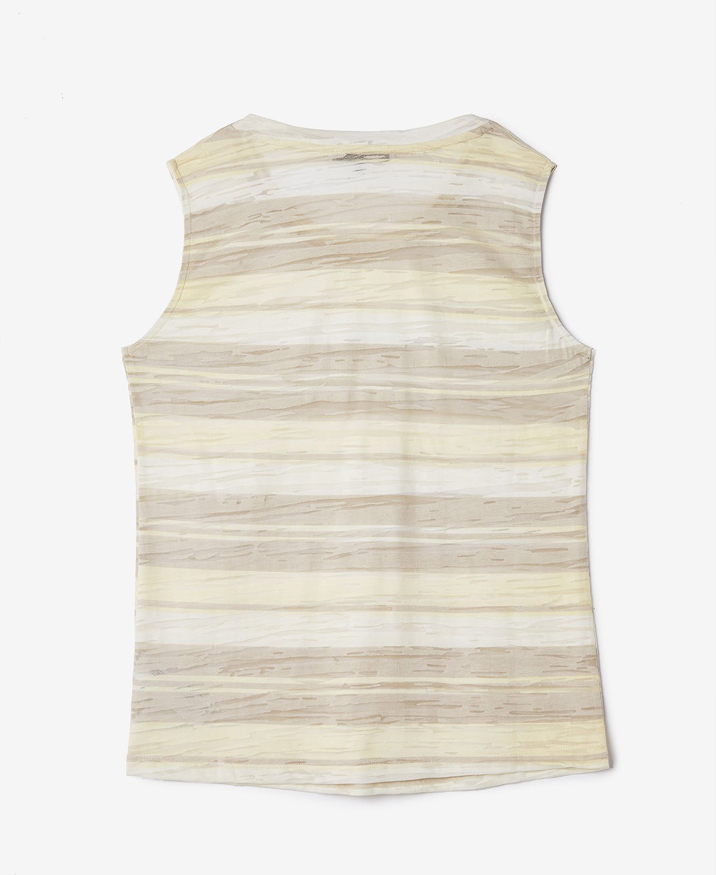 Camiseta de tirantes con print de rayas image number 5
