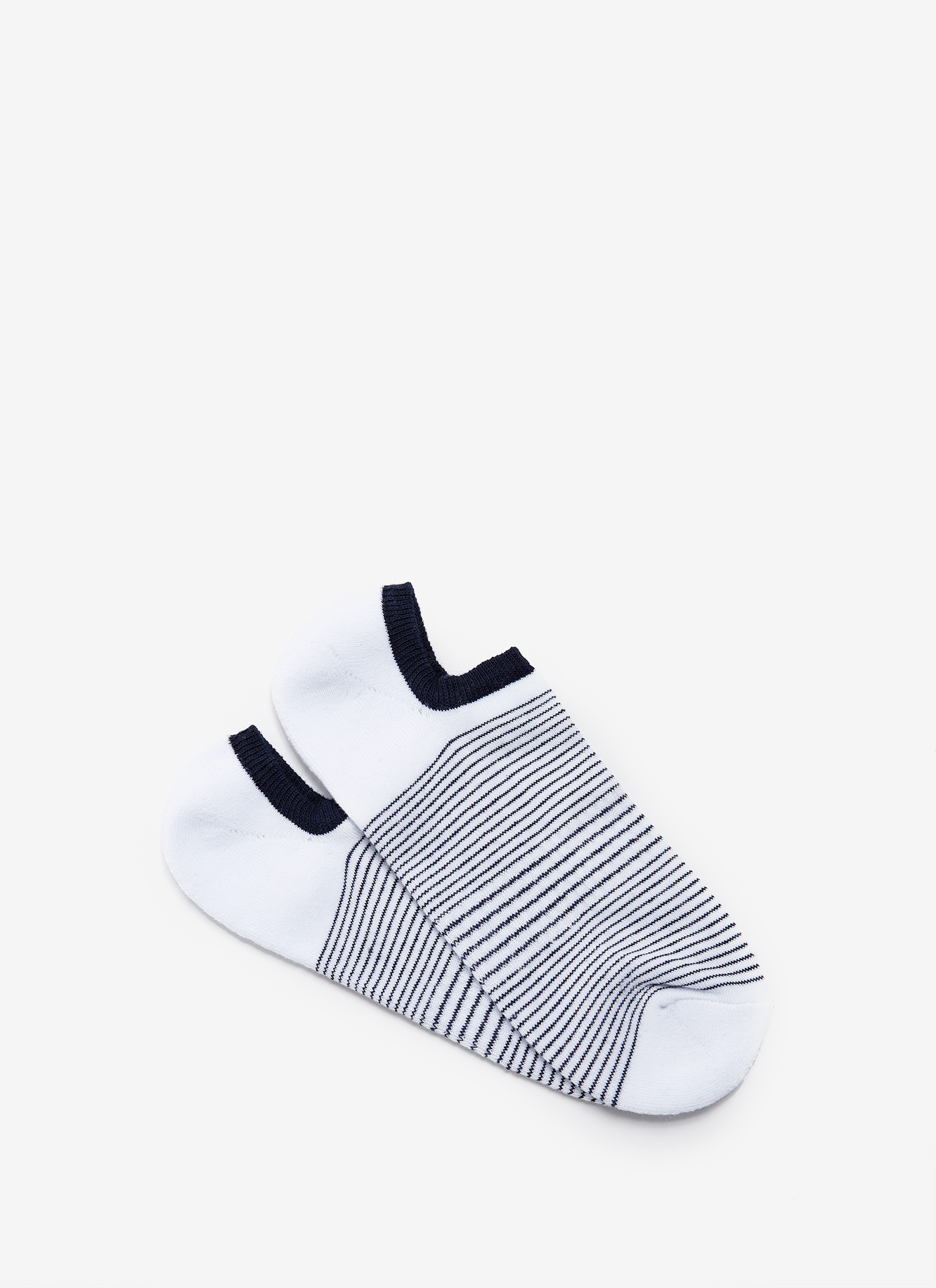 Low cut socks with stripes image number 0
