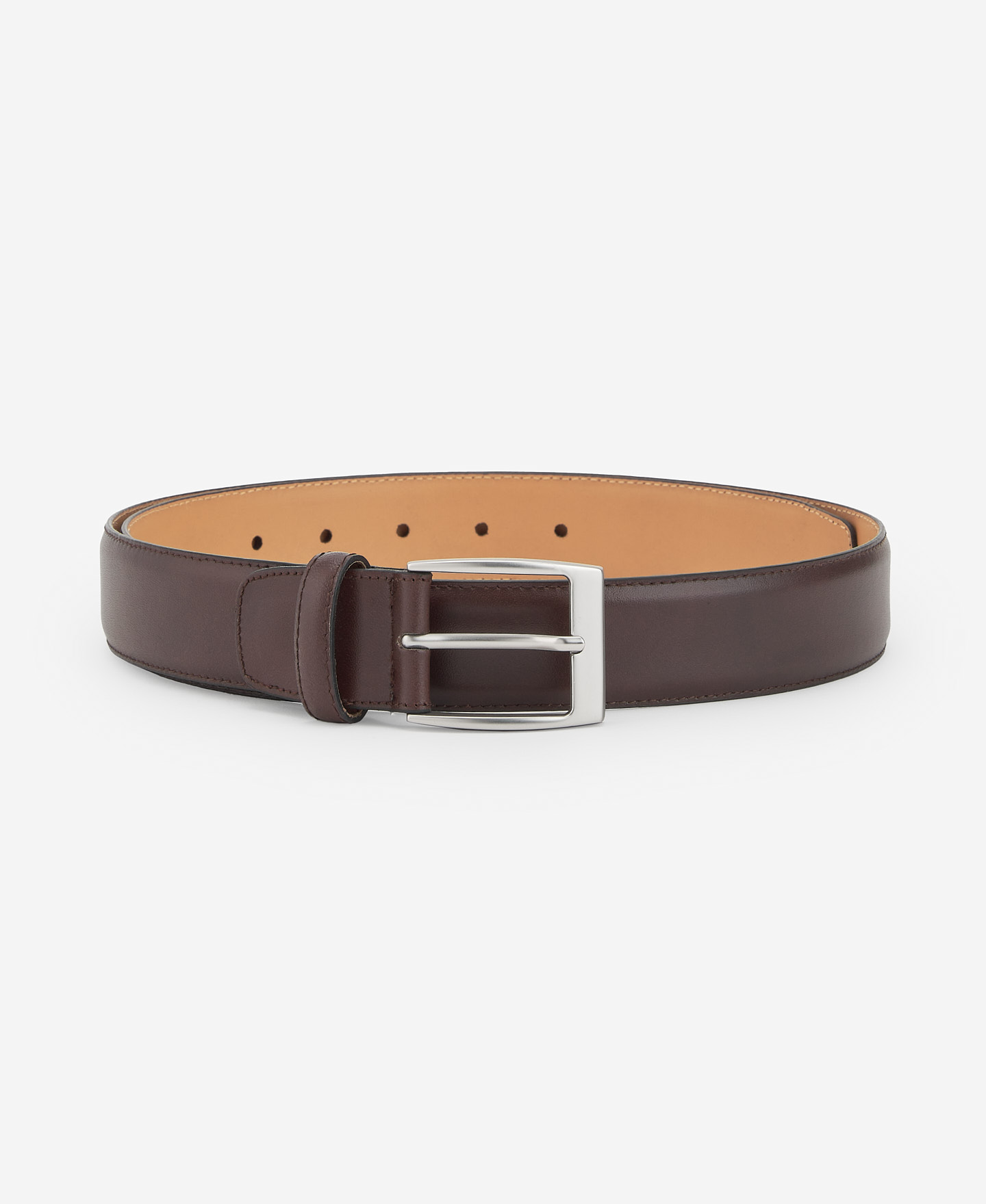 Responsible leather two-tone belt image number 0