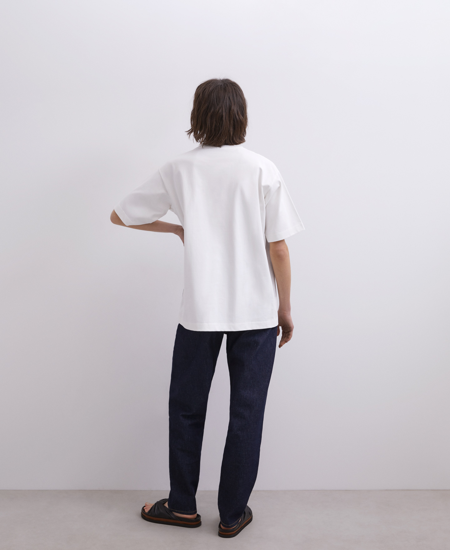 Oversize cotton t-shirt image number 1