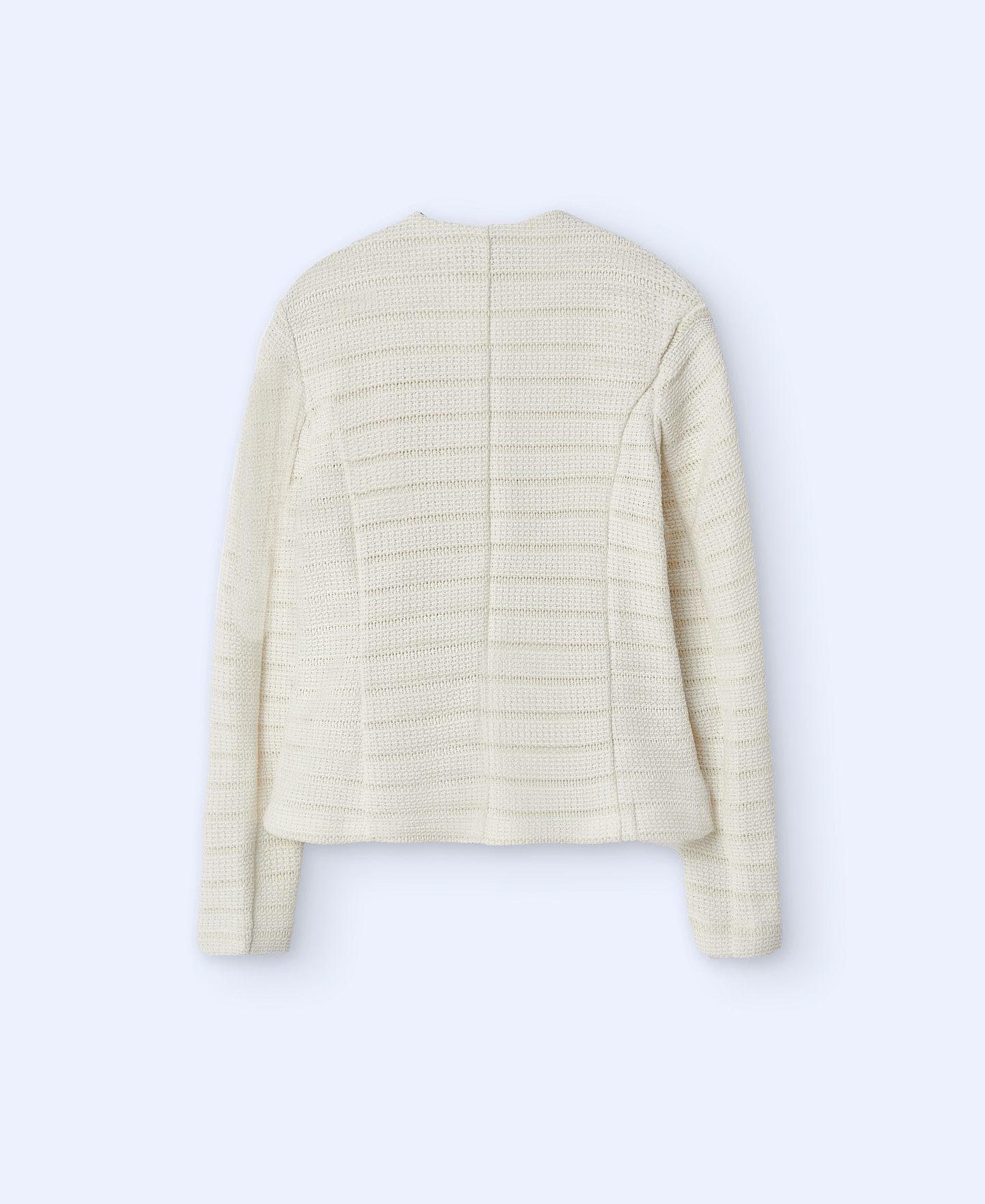 U-neckline short jacket. image number 1
