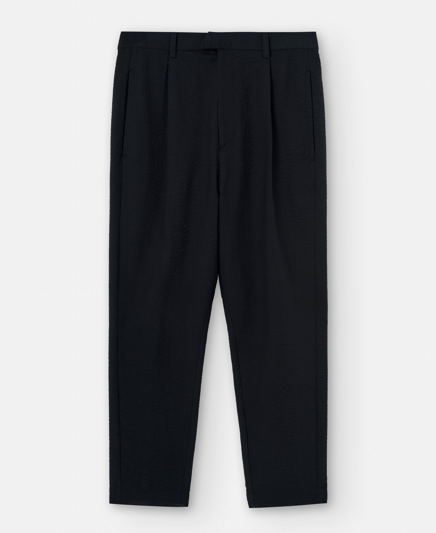 Pantalón chino en seersucker algodón image number 4