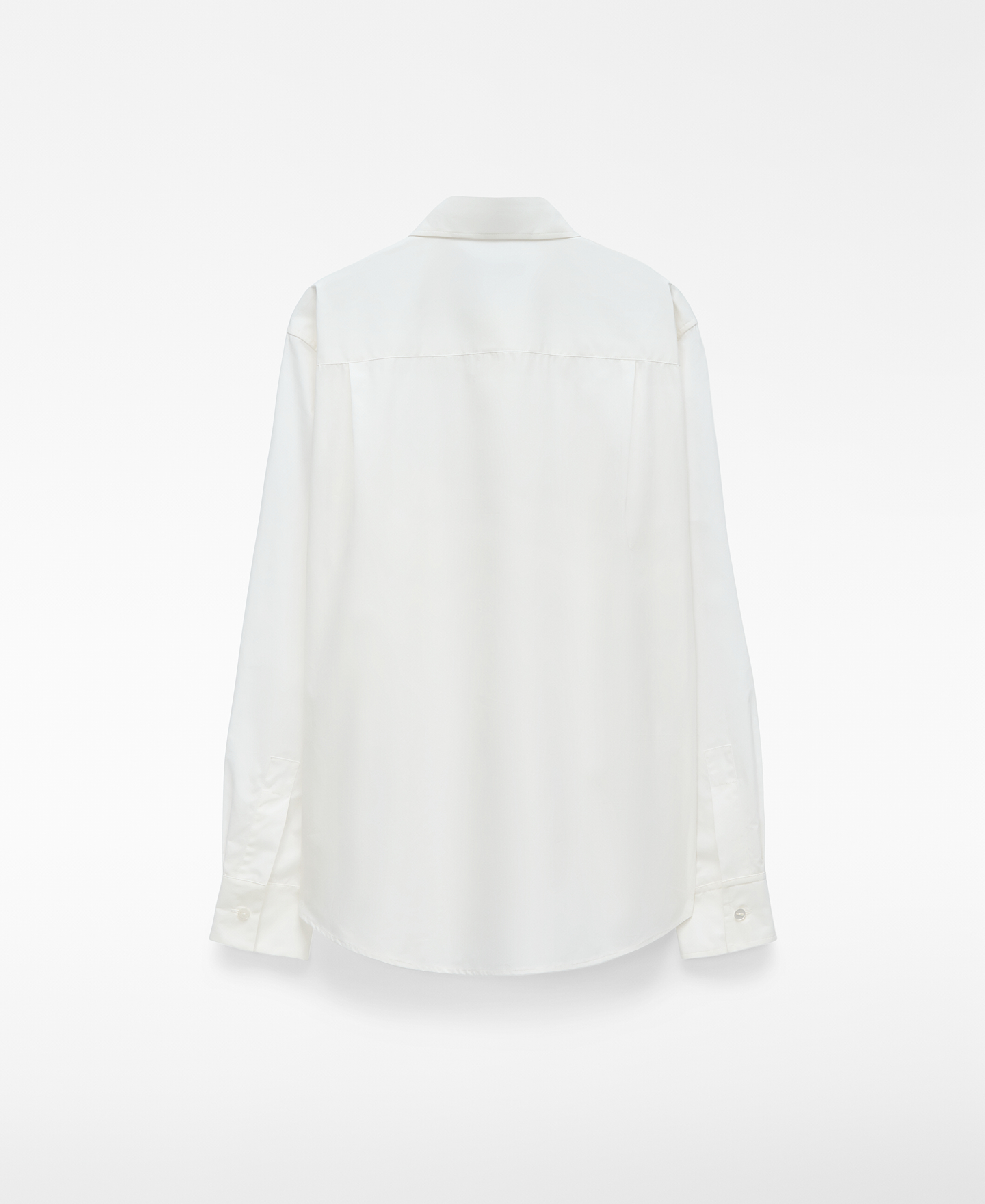 Cotton spread collar shirt woman image number 7