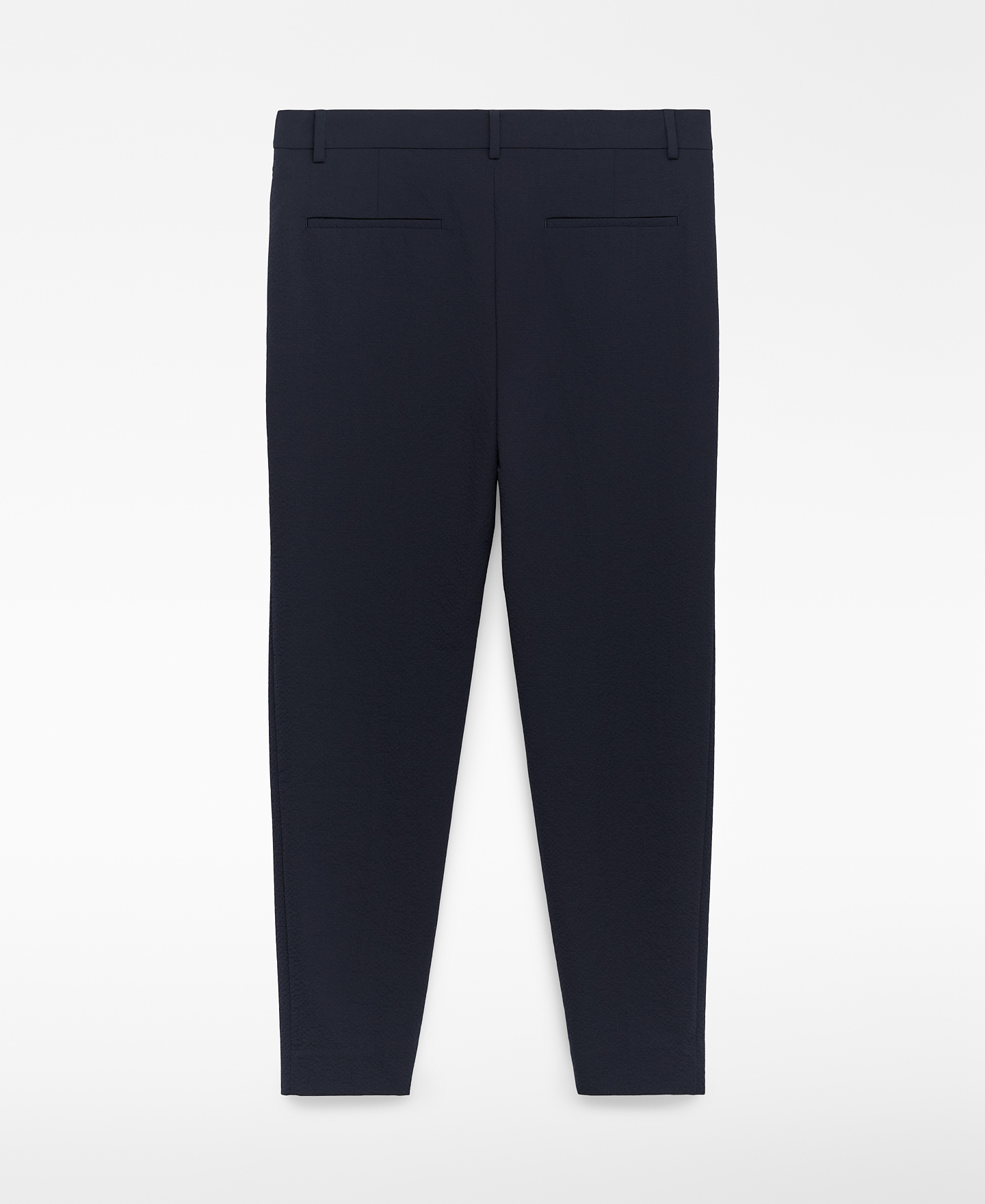 Seersucker tailored trousers man image number 5