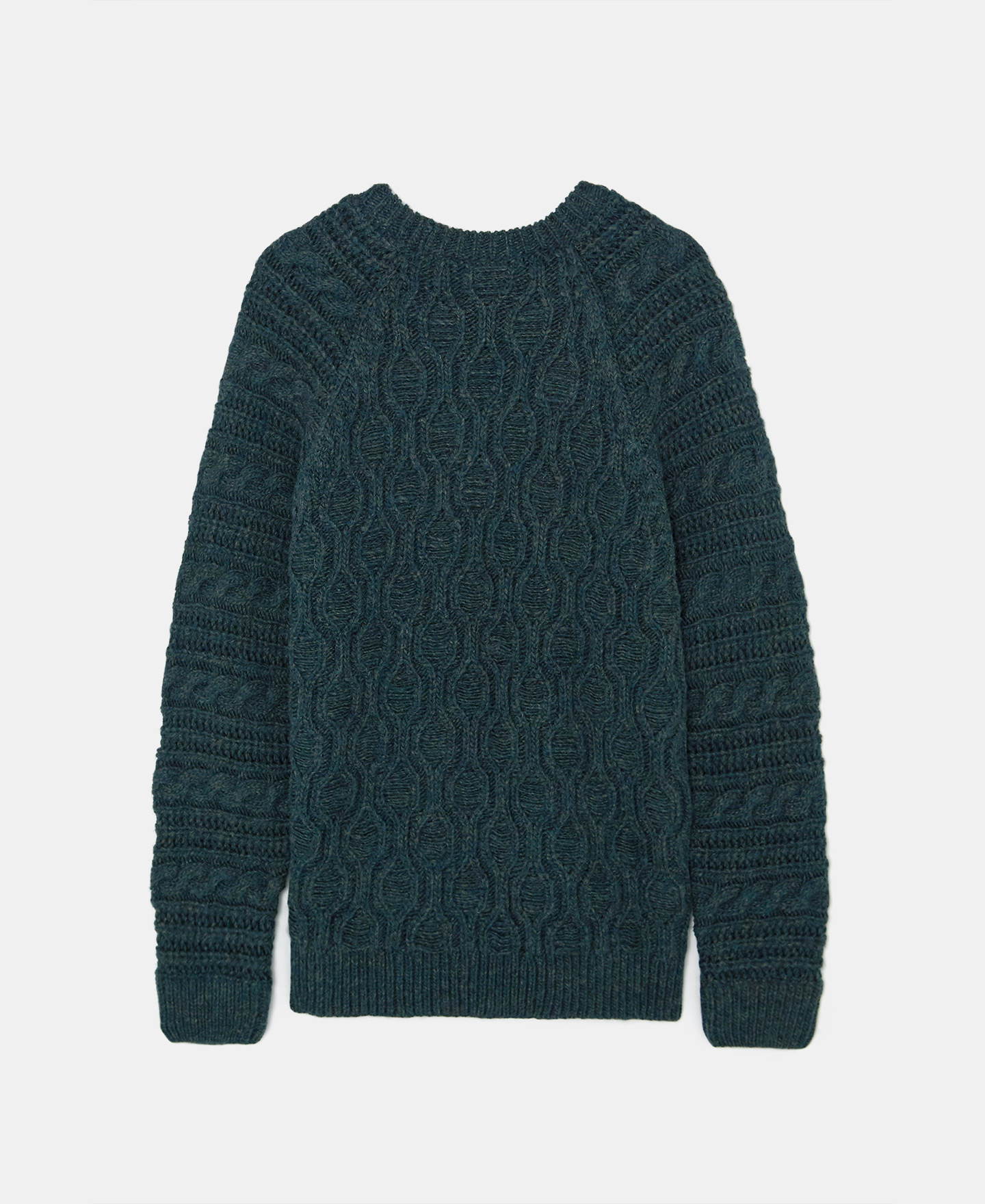 Knitted round neck sweater image number 5