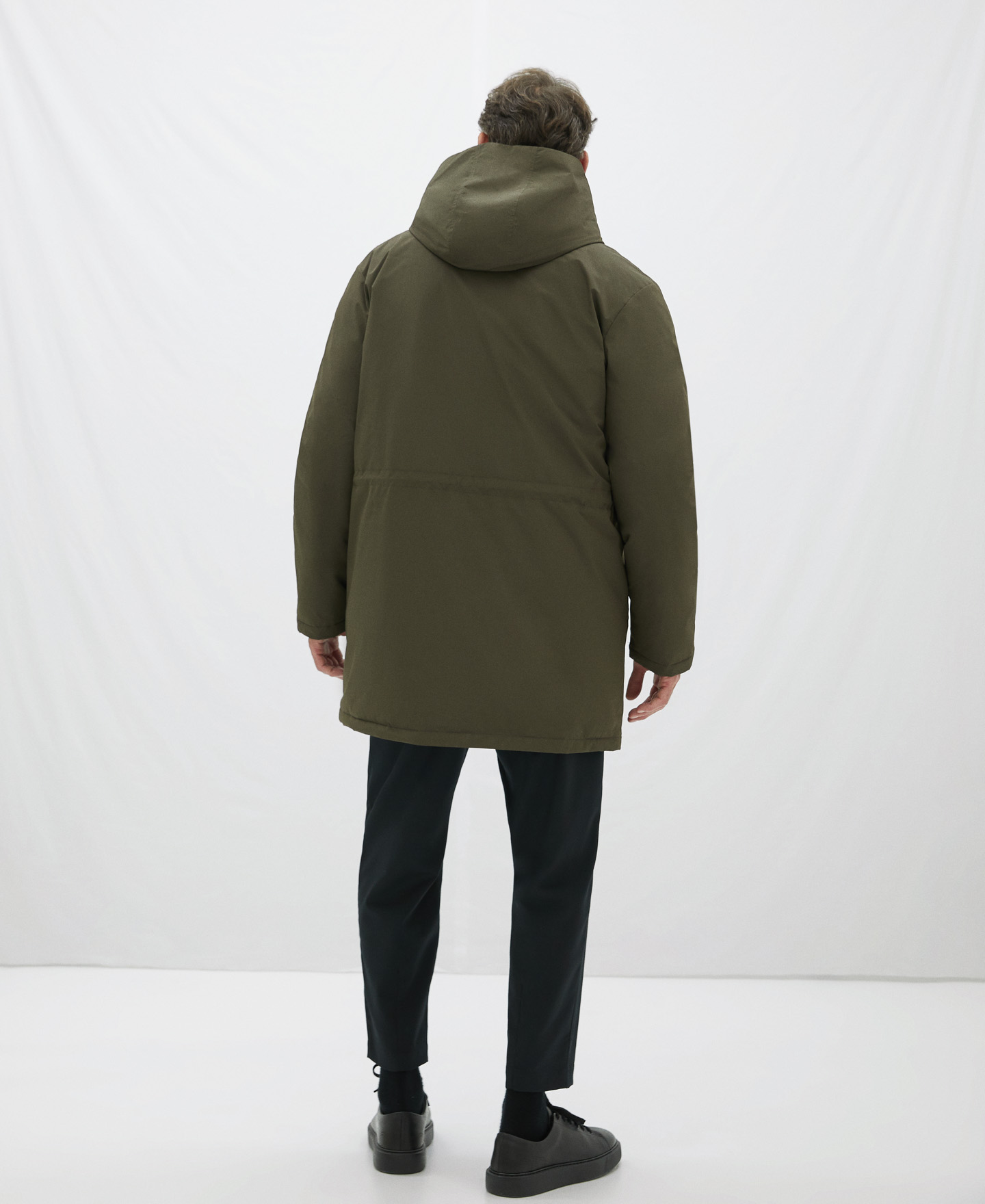 Padded coat with hood image number 2