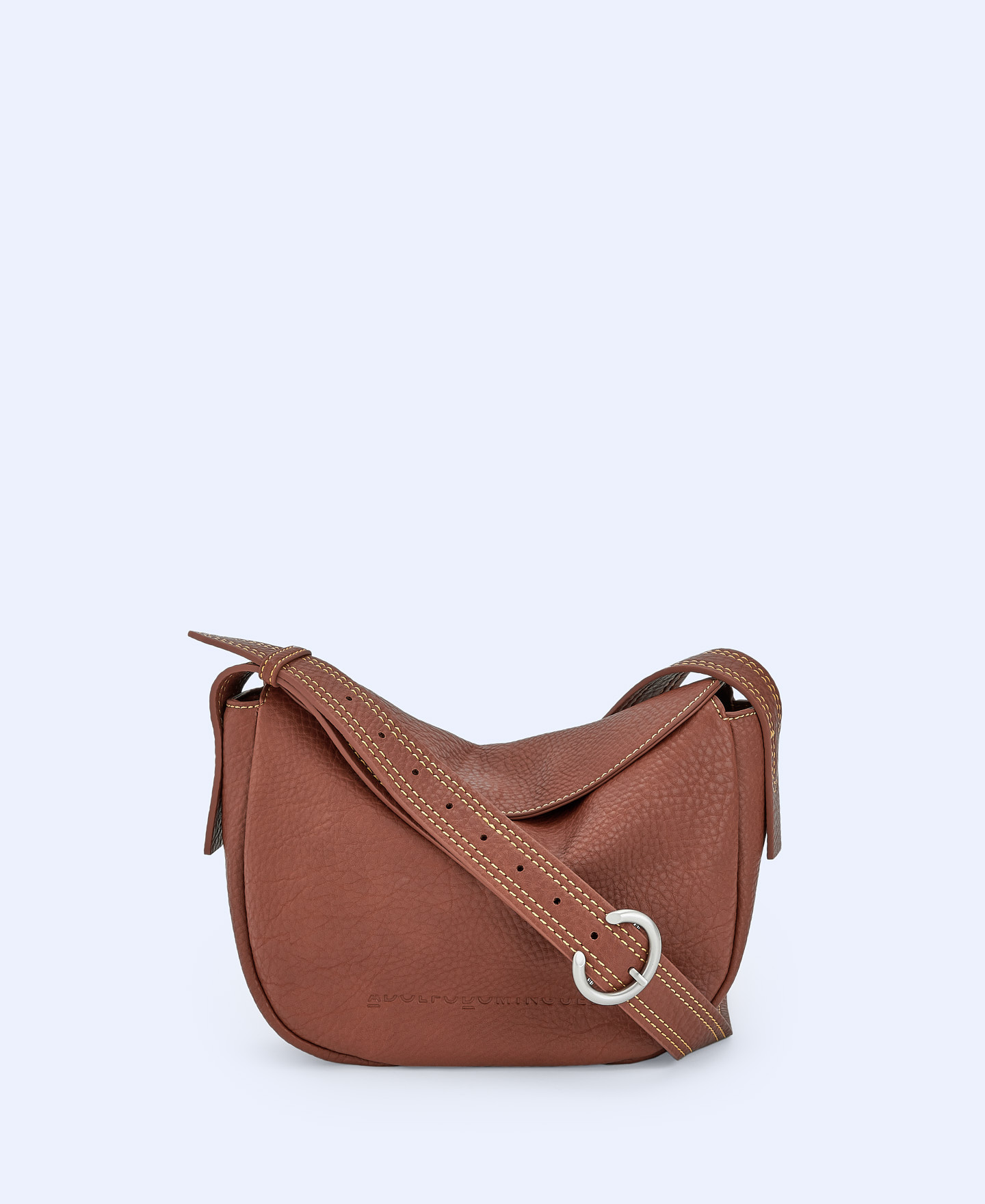 Recycled material medium shoulder bag image number 0