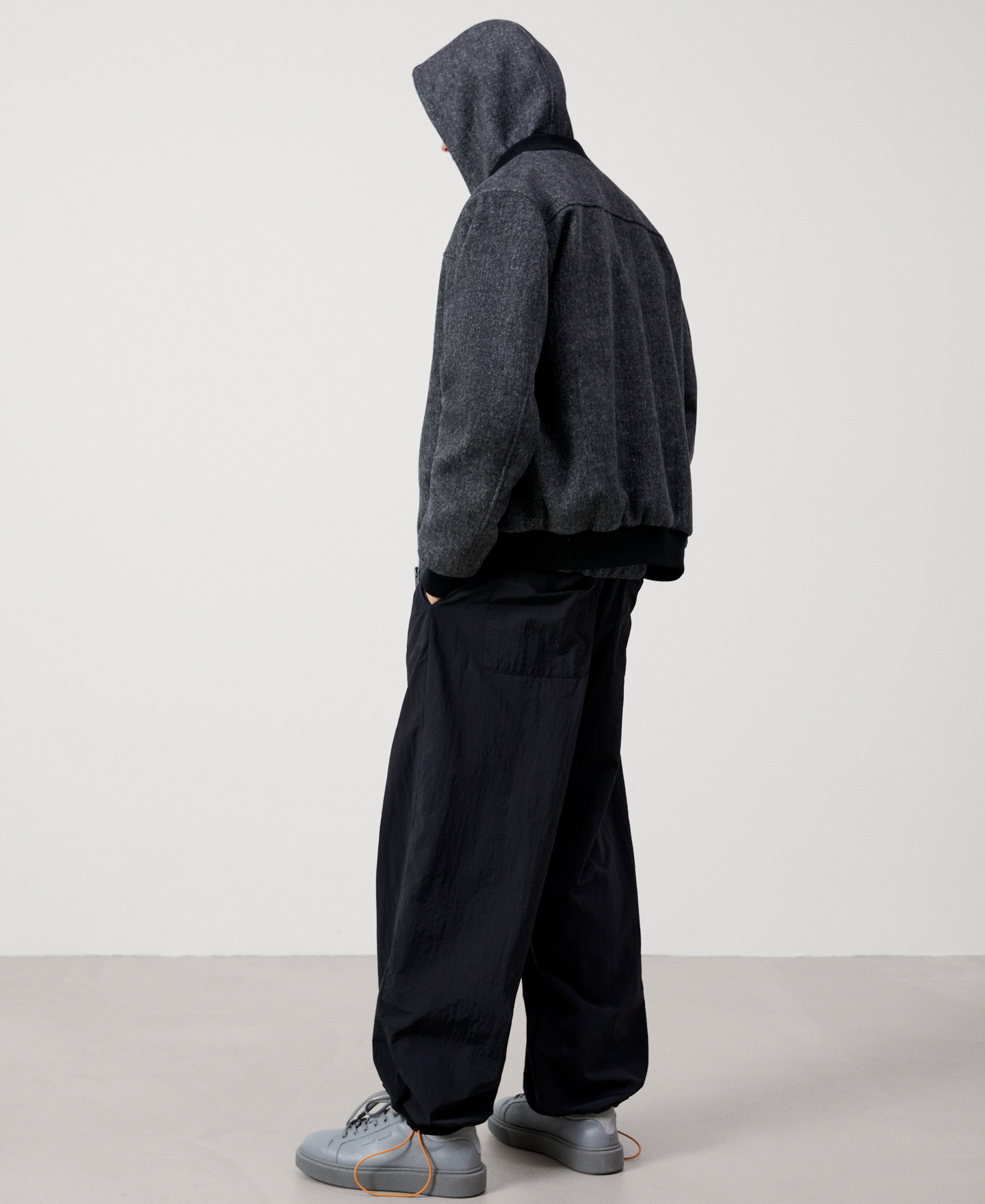 Merino wool bomber jacket image number 2