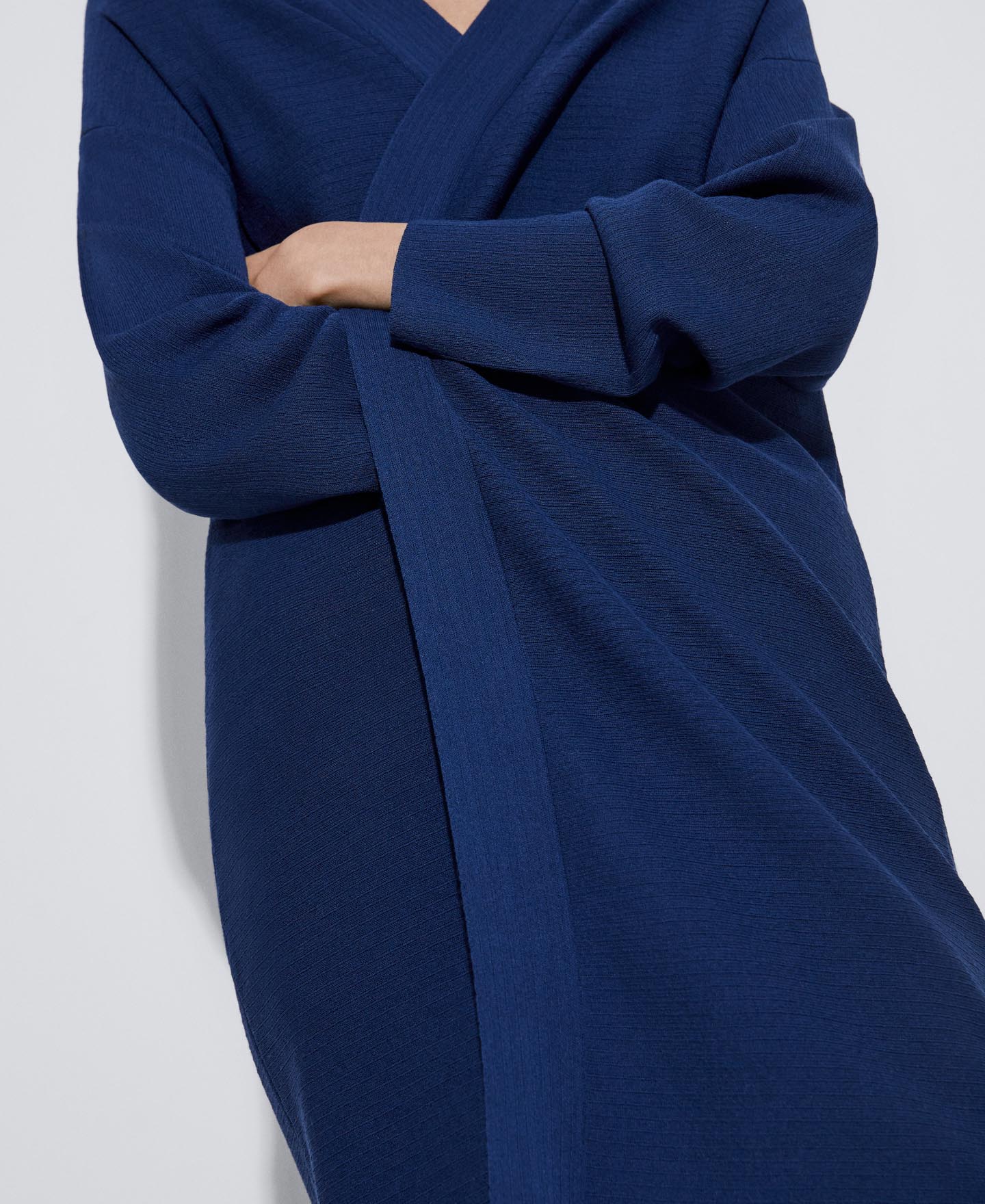 Striped kimono jacket image number 3