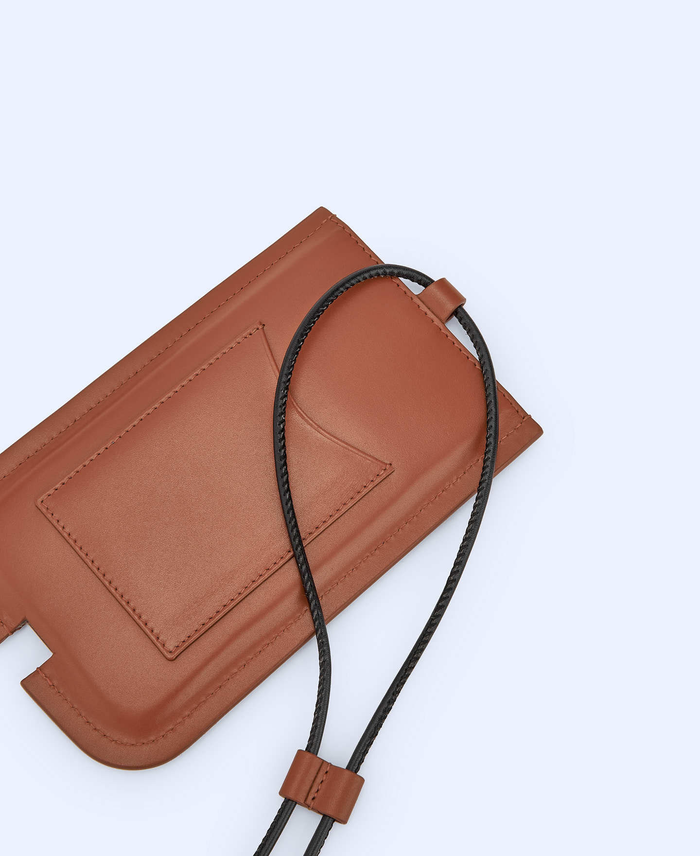 Smooth leather phone holder image number 1